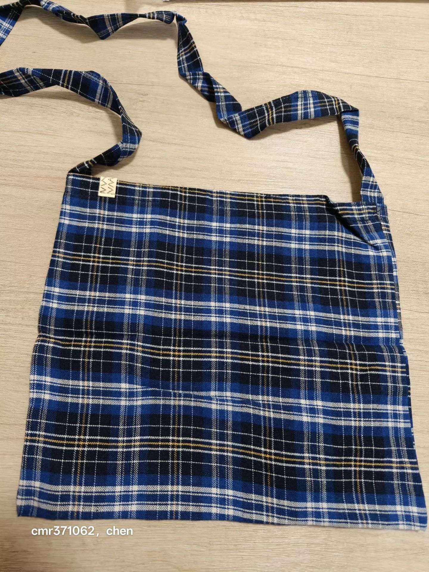 Visvim visvim 18aw musette check navy new shoulder bag Size ONE SIZE - 1 Thumbnail