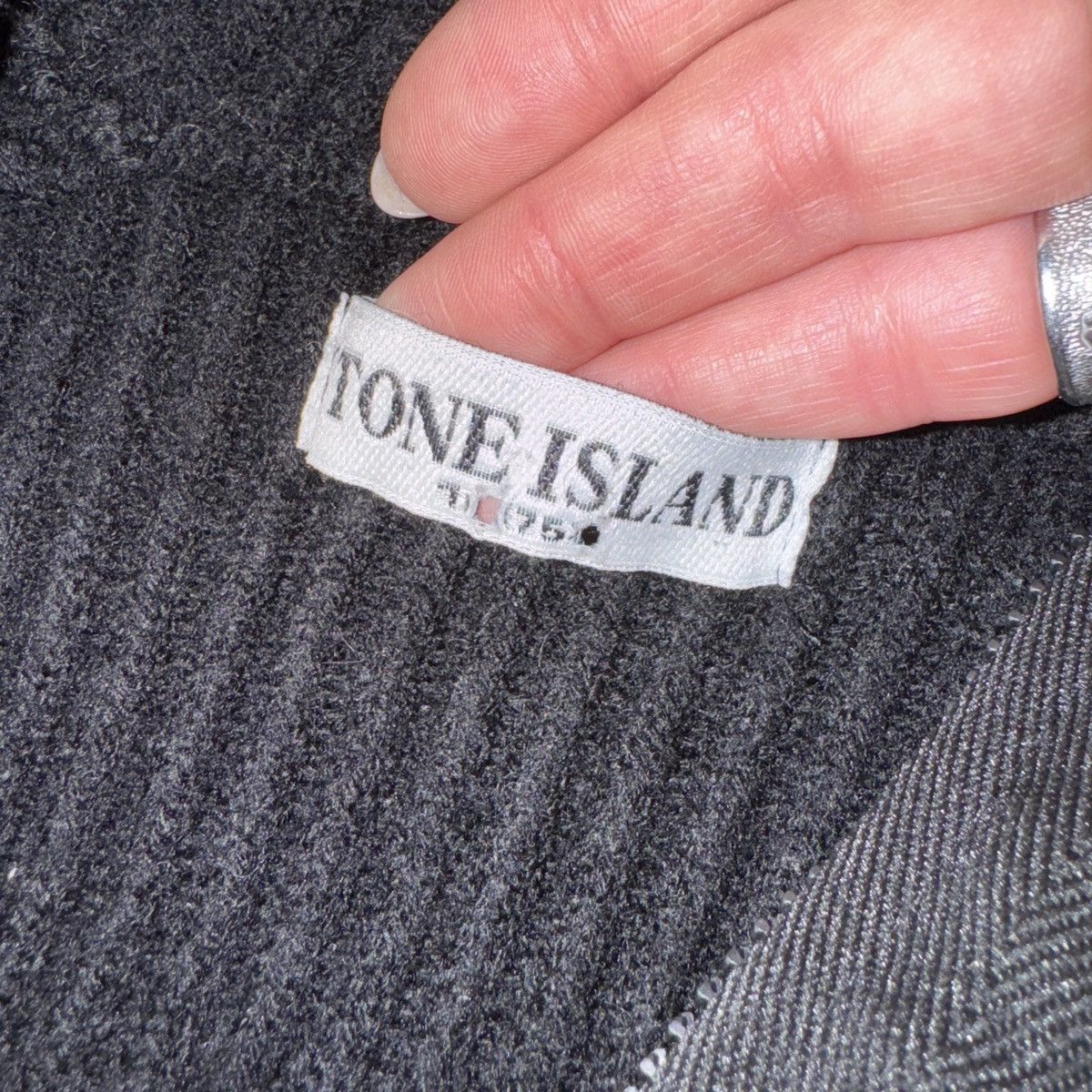 Stone Island Vintage Stone Island Ribbed Quarter Zip Size US XS / EU 42 / 0 - 6 Thumbnail