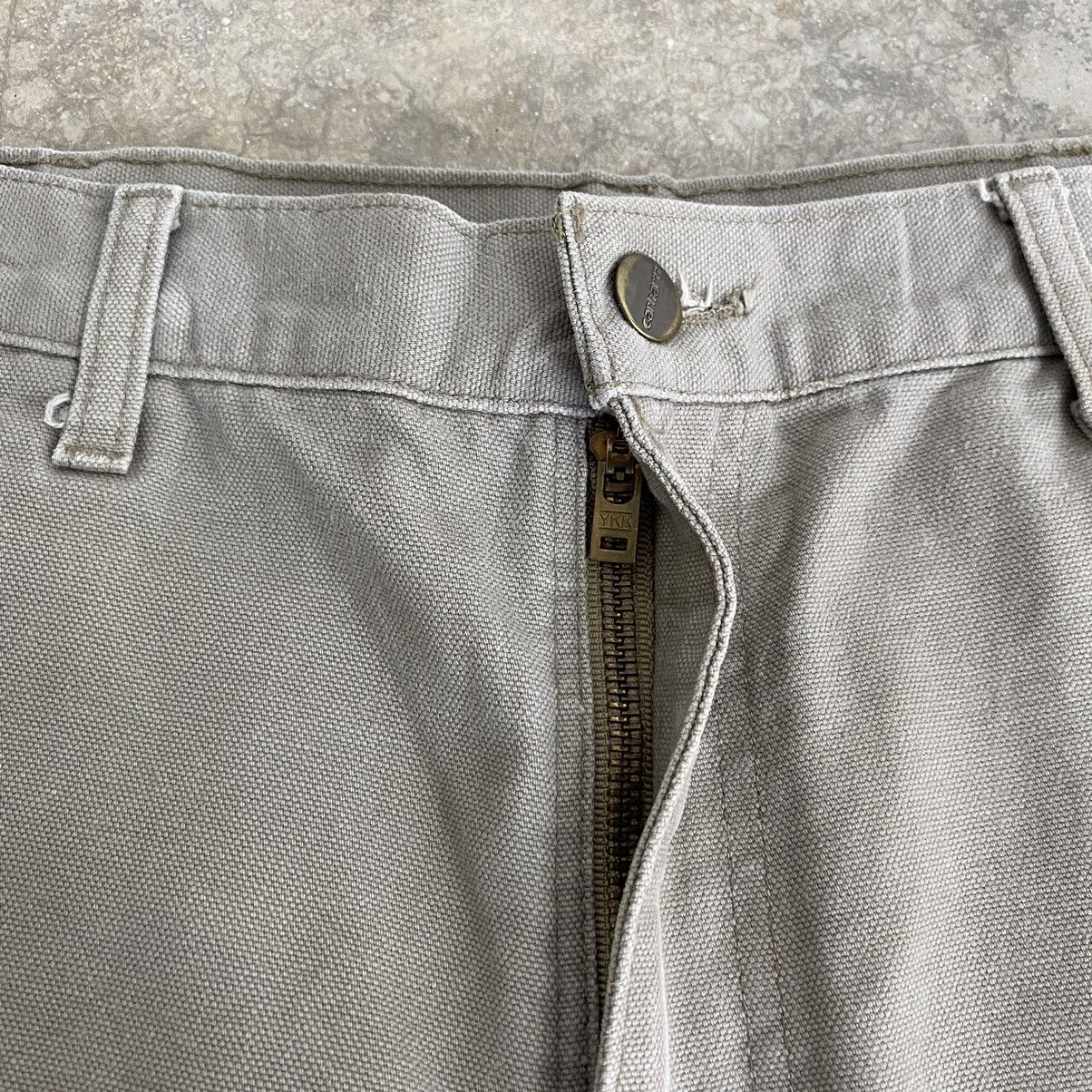 Carhartt Vintage Carhartt Desert Grey Carpenter Workwear Pants Size US 33 - 9 Thumbnail