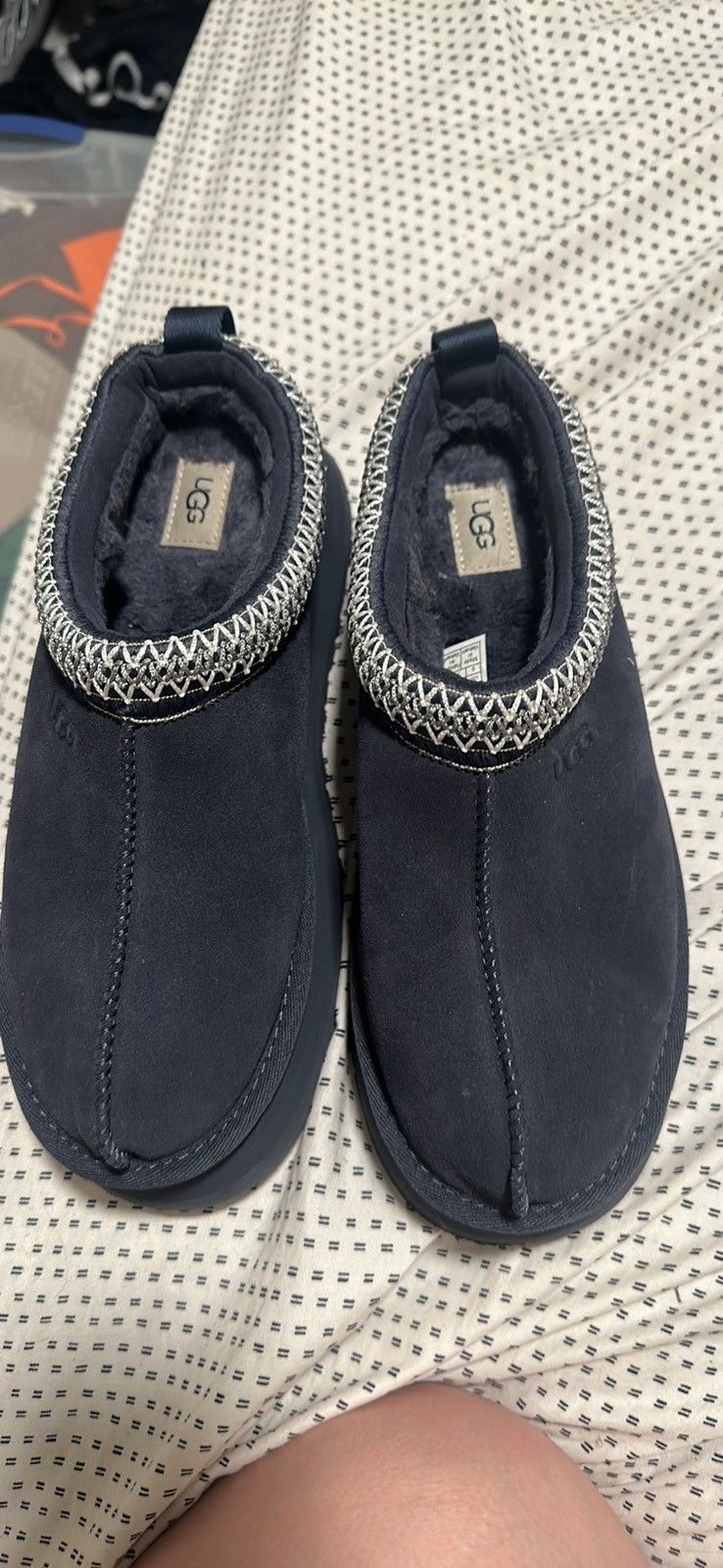 image of UGG Tazman Shoes in Blue, Women's (Size 9)