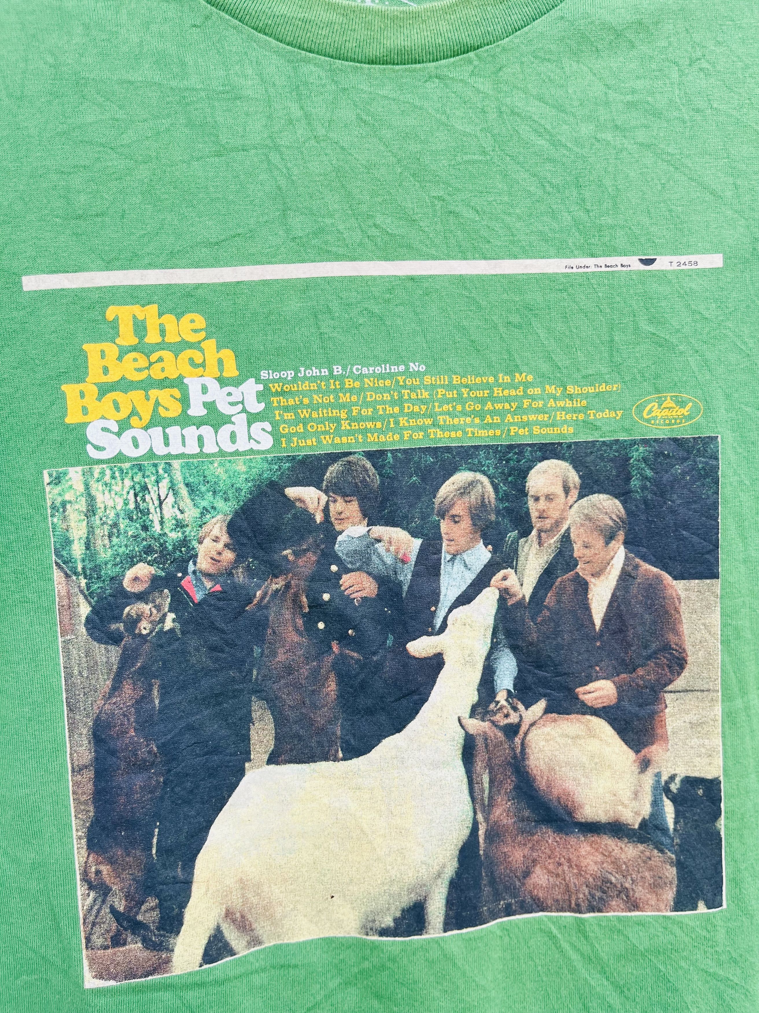 Band Tees Vintage The Beach Boys Pet Sounds Band Music Shirt Size US L / EU 52-54 / 3 - 4 Thumbnail