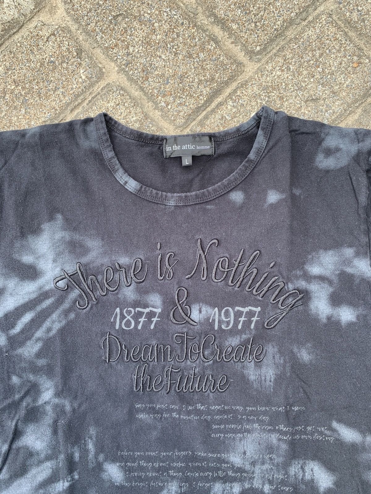 In The Attic In the attic poem long sleeve Size US L / EU 52-54 / 3 - 6 Thumbnail