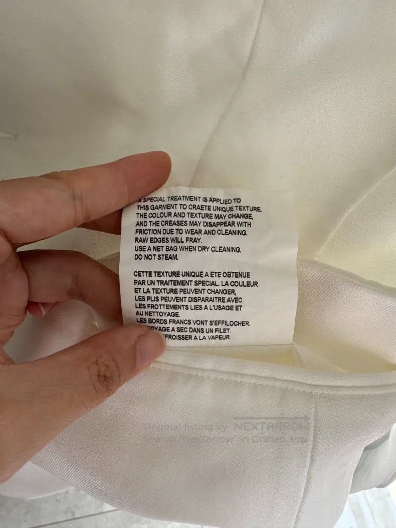 Comme des Garcons Comme Des Garcons Back Open White Suit Size XS / US 0-2 / IT 36-38 - 3 Thumbnail