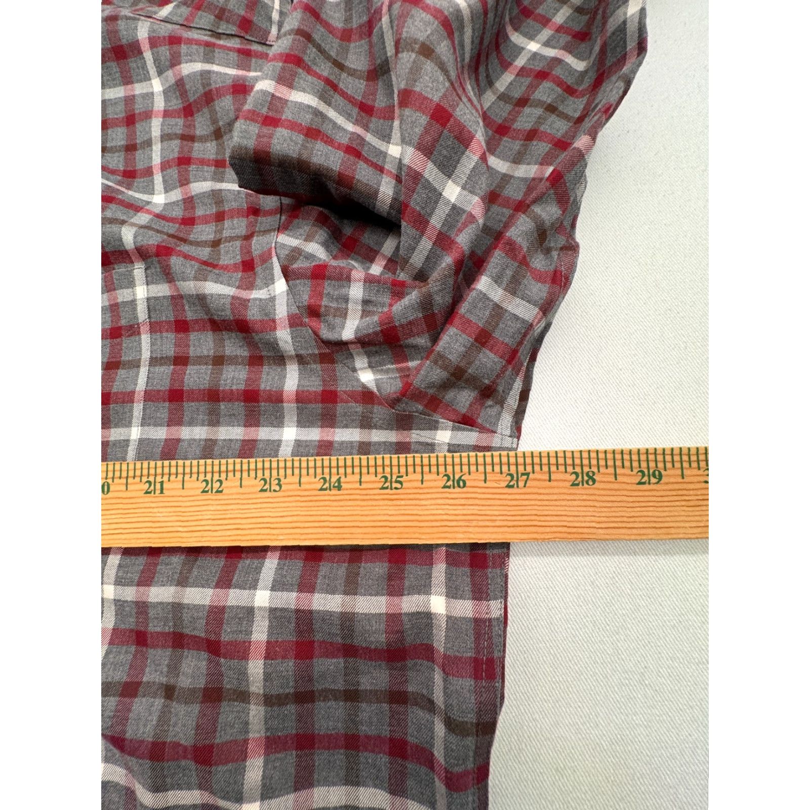 Jos. A. Bank Jos. A. Banks Long Sleeve Button-Up Mens XL Check Shirt 100% Cotton Multicolor Knit Traveler Size US XL / EU 56 / 4 - 7 Thumbnail