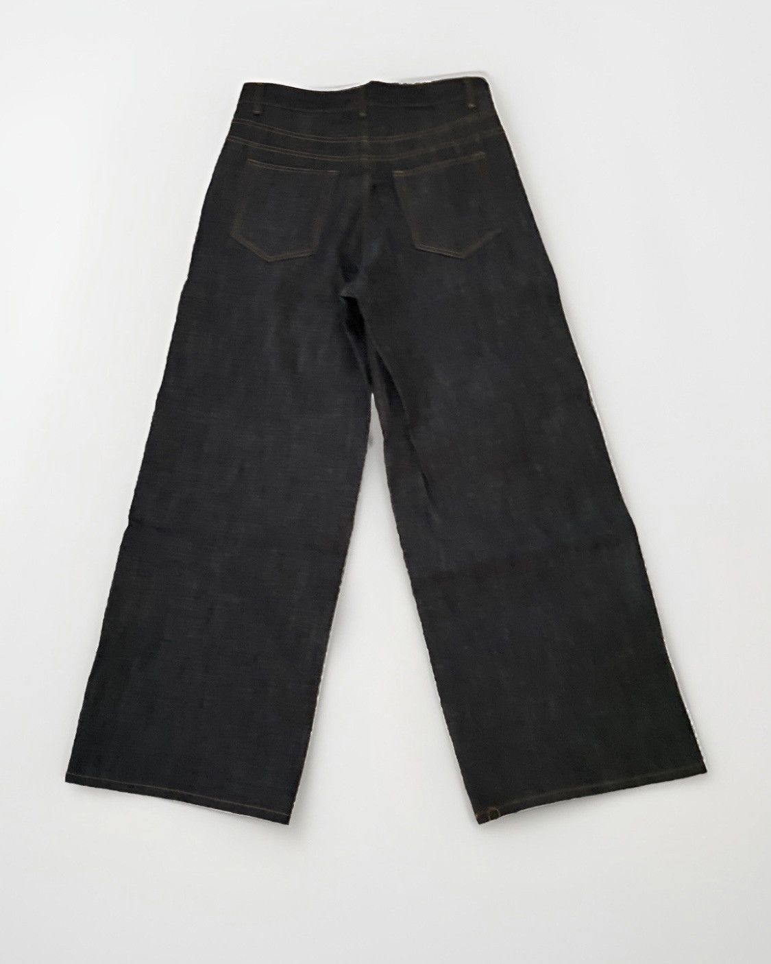 No Faith Studios No Faith Studios Raw Denim Japanese Ultra Loose Fit Blue M Size US 32 / EU 48 - 4 Thumbnail