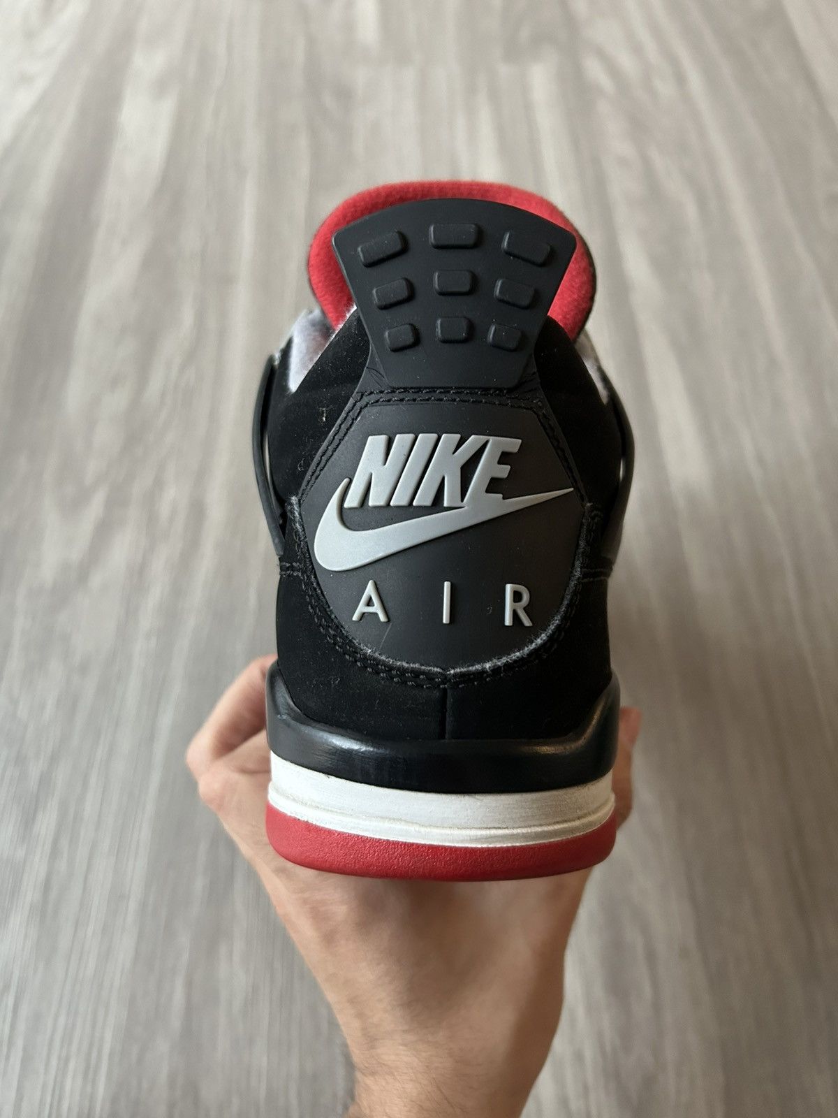 Jordan Brand Air Jordan Retro 4 Bred 2019 Size 10 Size US 10 / EU 43 - 10 Thumbnail