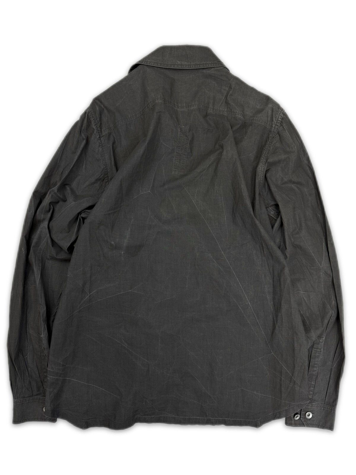 Rick Owens Rick Owens DRKSHDW Dark Dust Cargo Pocket Outershirt Size US S / EU 44-46 / 1 - 3 Thumbnail