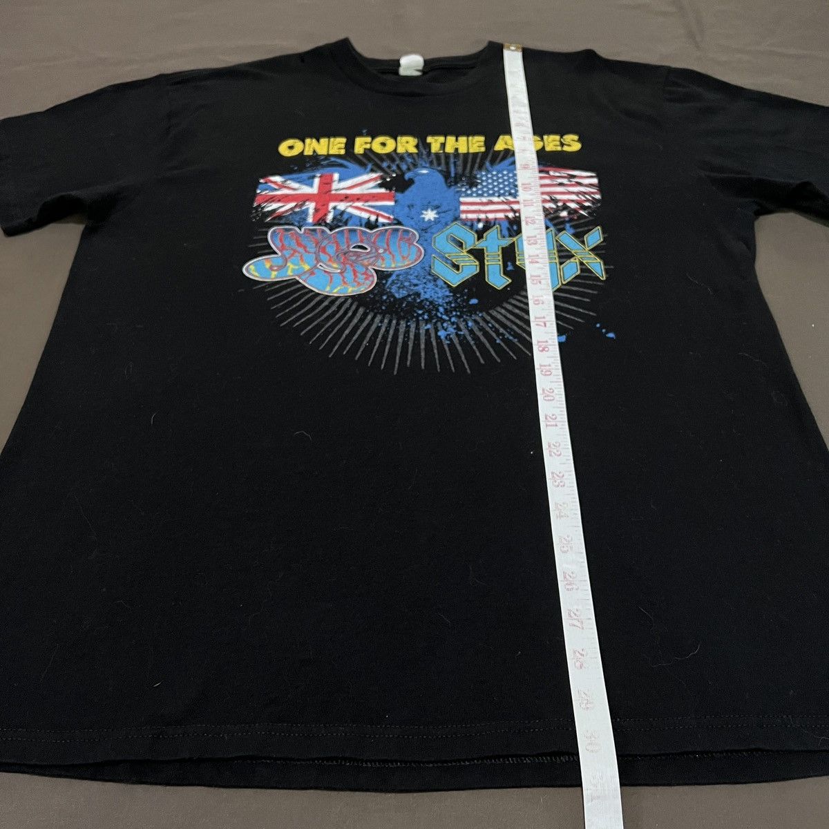Band Tees × Vintage Vintage Y2K 2011 Yes Styx Tour Promo Tee Size US L / EU 52-54 / 3 - 10 Thumbnail
