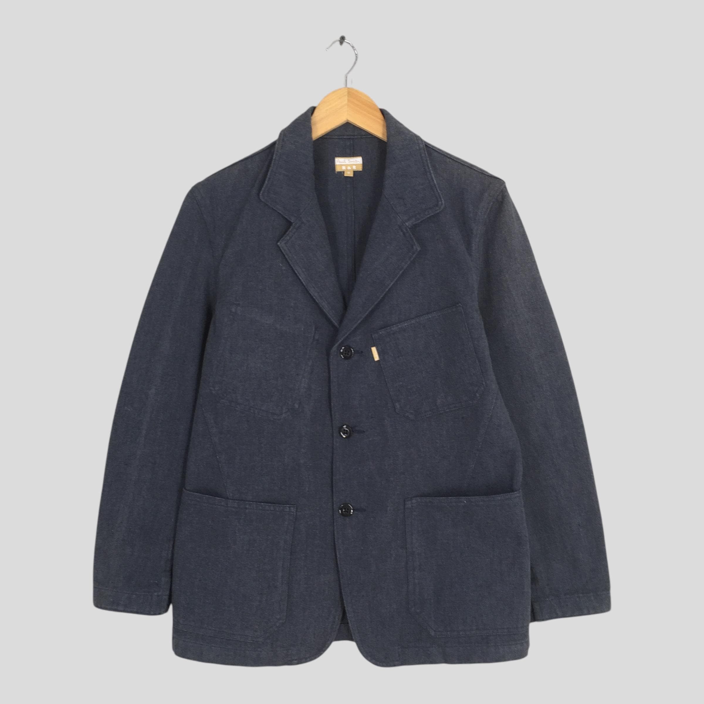 Paul Smith Vintage Paul Smith Herringbone Blazer Jacket Medium Size US M / EU 48-50 / 2 - 1 Thumbnail