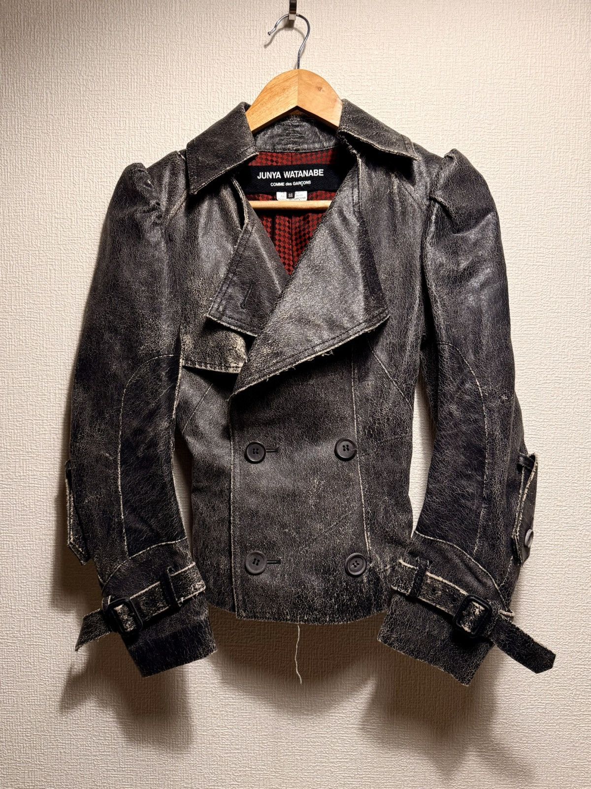 Junya Watanabe Junya Watanabe AD2005 ARCHIVE RIDERS JACKET DECONSTRUCTION Size S / US 4 / IT 40 - 2 Thumbnail