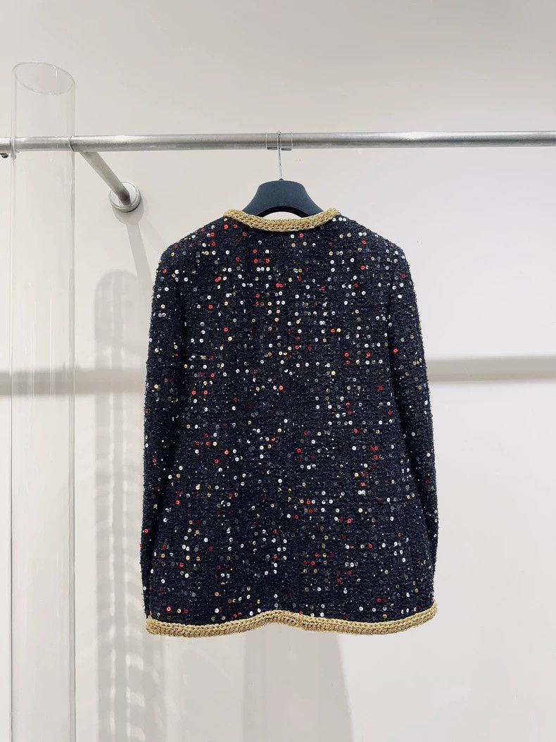 Chanel Chanel 22 Spring and Summer High-order Series Sequin Jacket Size XS / US 0-2 / IT 36-38 - 5 Thumbnail