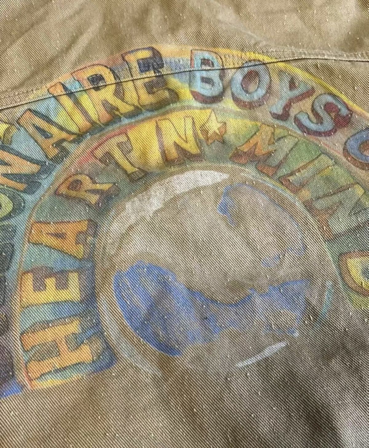 Billionaire Boys Club BBC ICECREAM Graffiti Denim Jacket bomber Size US L / EU 52-54 / 3 - 5 Thumbnail