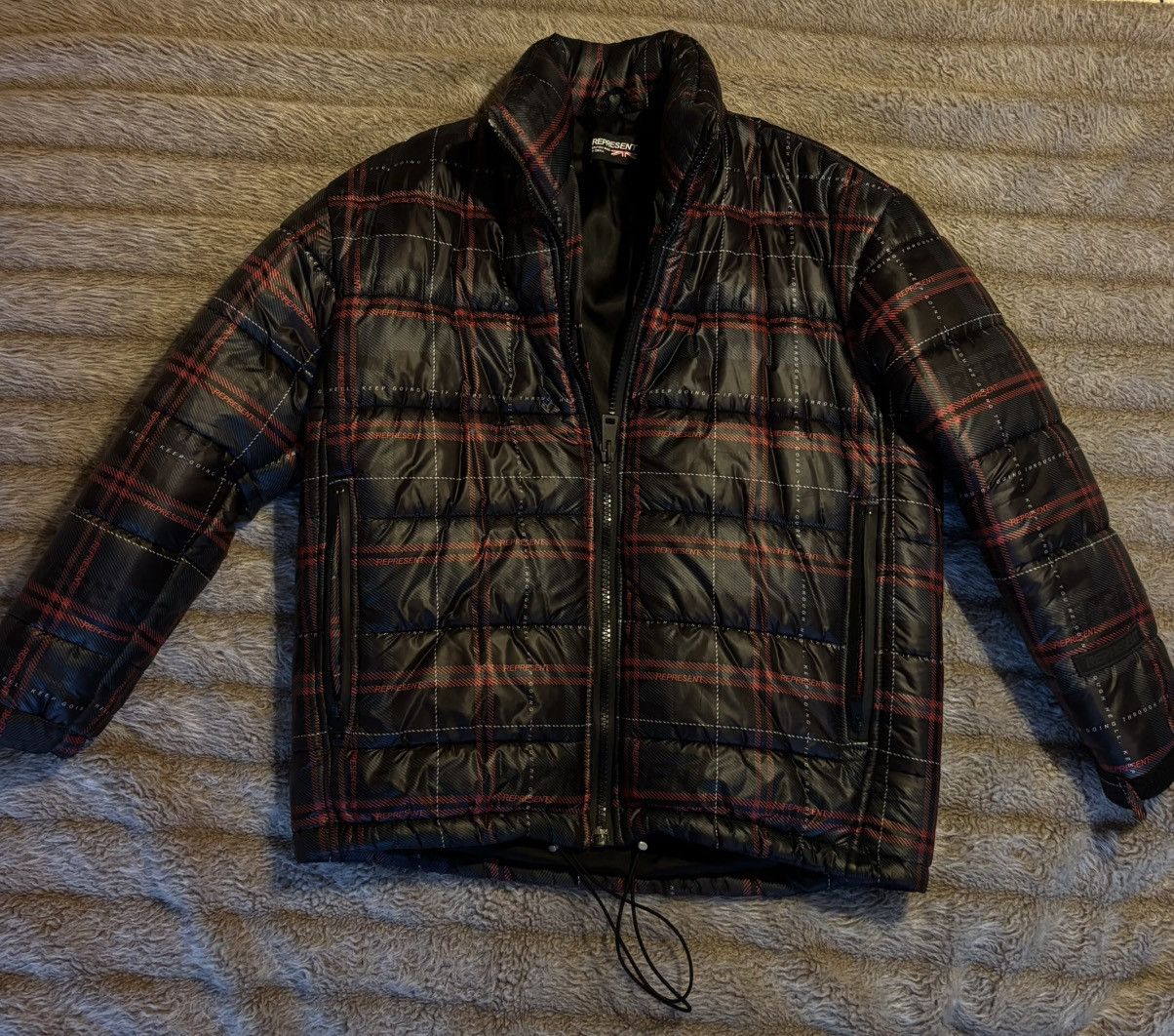 Represent Clo. Represent Clo. Tartan Puffer Jacket Size US XS / EU 42 / 0 - 1 Thumbnail