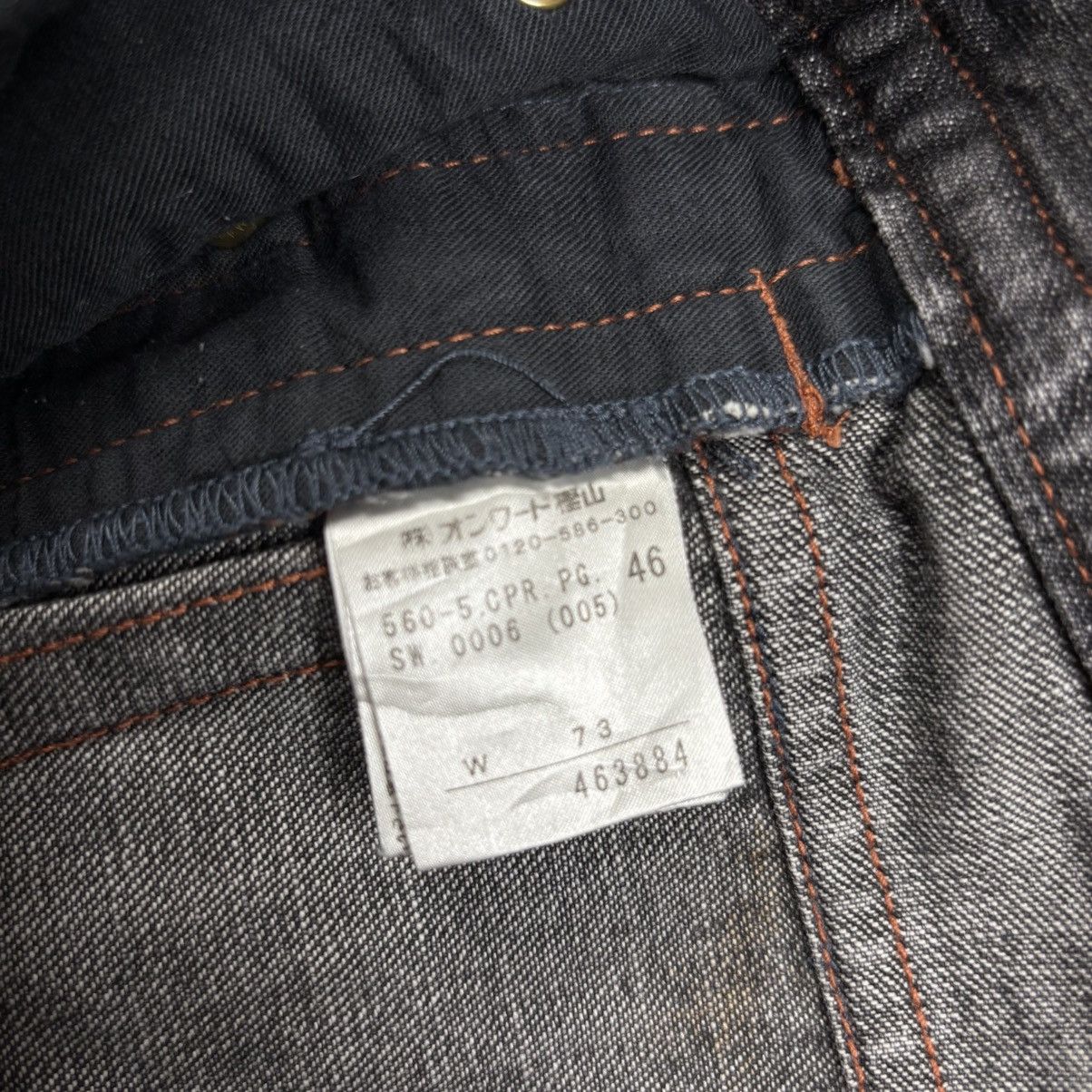 Jean Paul Gaultier Archive Jean Paul Gaultier - Mud Wash Denim Pants Size US 29 - 8 Thumbnail