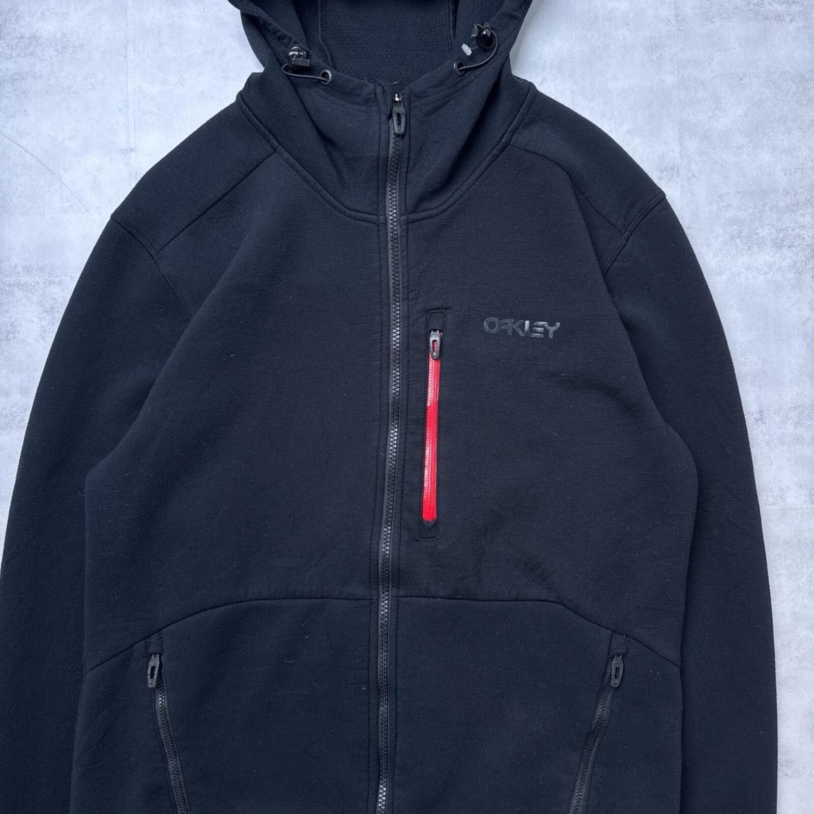 Oakley Y2K Oakley Black Fleece Zip up hoodie jacket Size US M / EU 48-50 / 2 - 4 Thumbnail