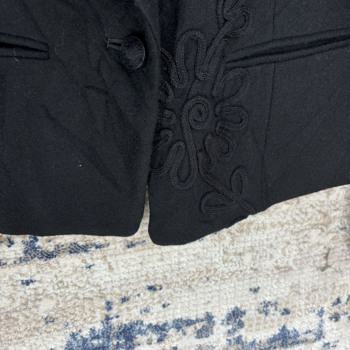 Issey Miyake ISSEY MIYAKI I.S Embroidered Pattern Wool Jacket Size US M / EU 48-50 / 2 - 5 Thumbnail
