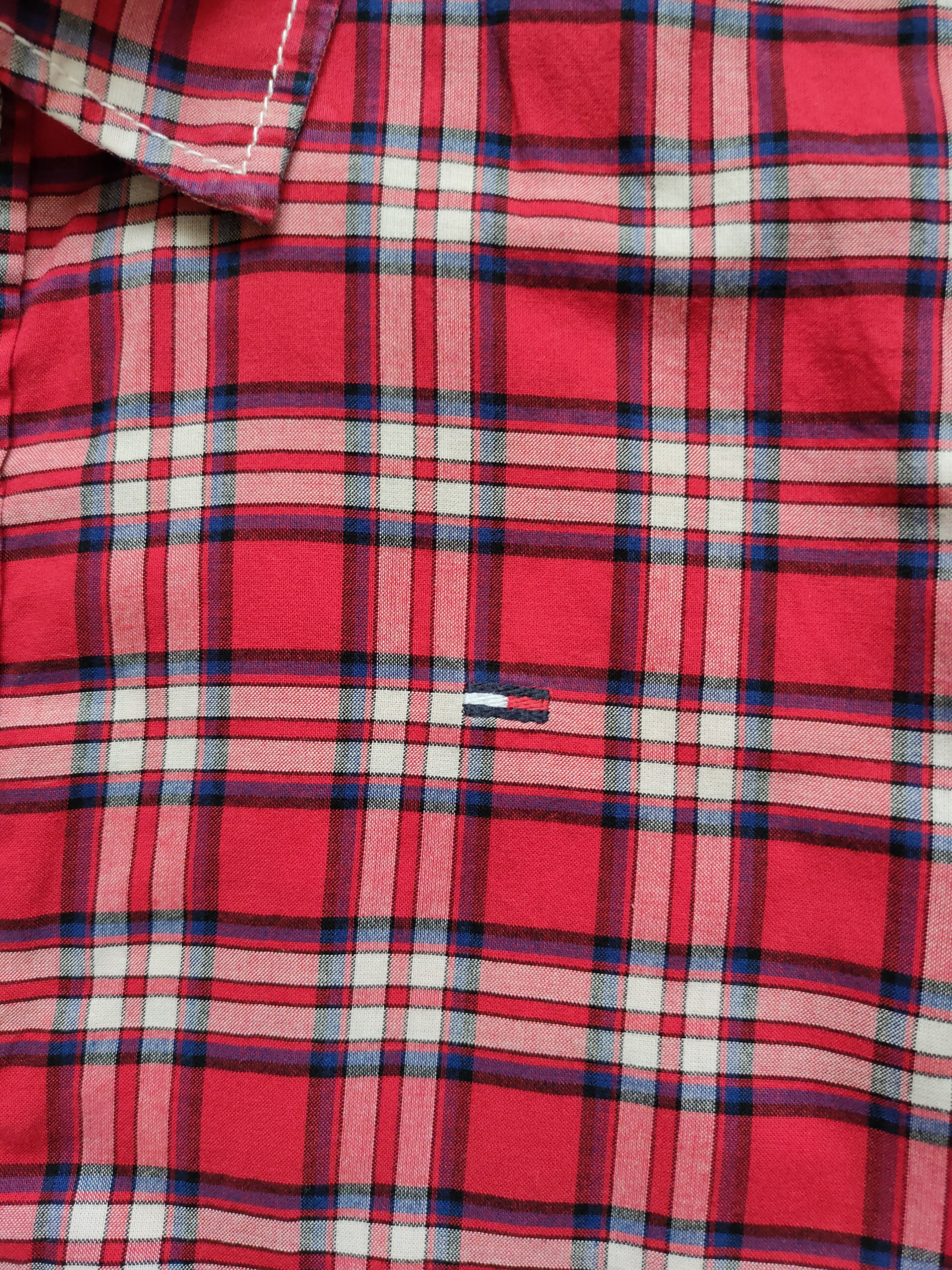 Tommy Hilfiger Tommy Hilfiger Shirt Denim Hilfiger Shirt TH Size US XL / EU 56 / 4 - 7 Thumbnail