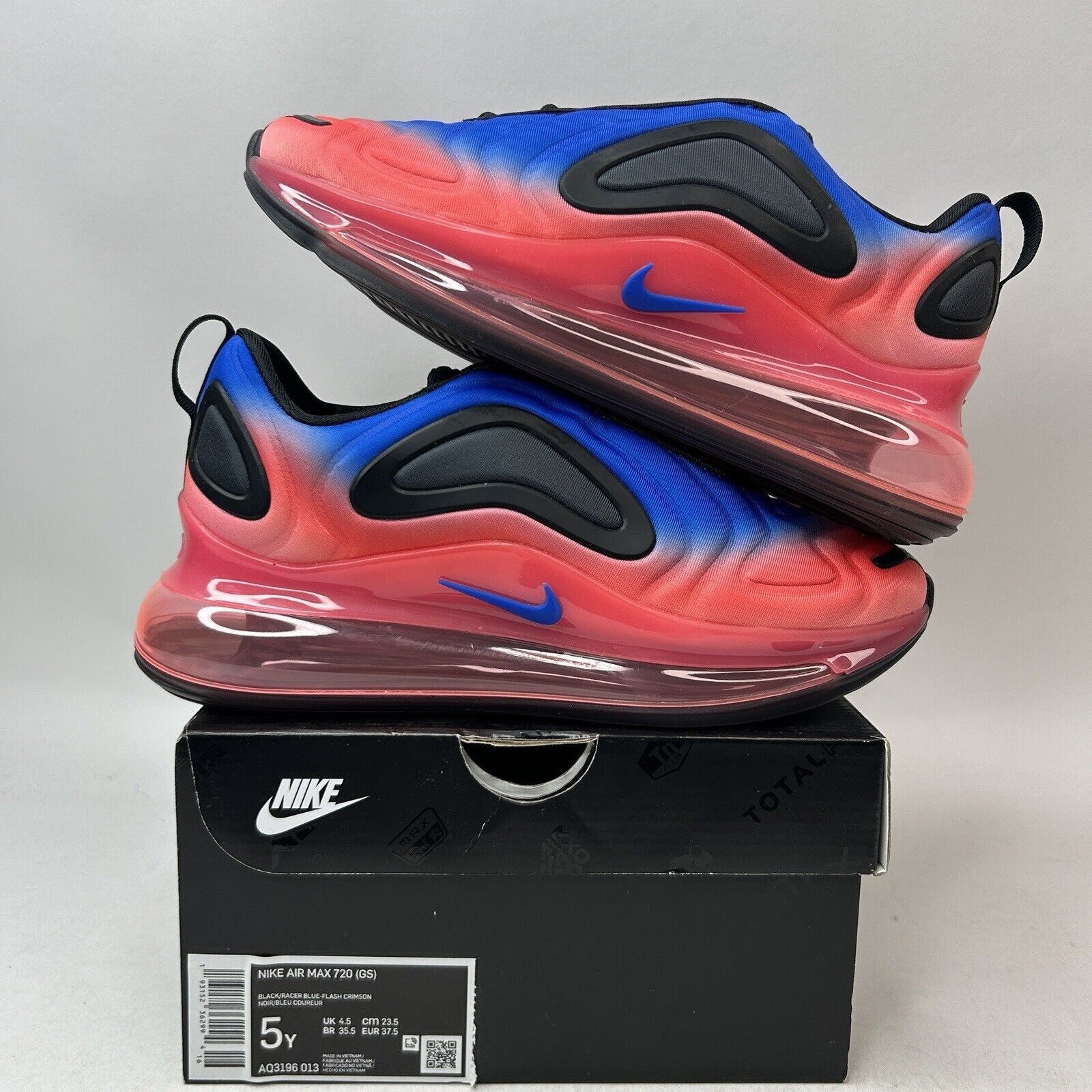 Nike Air Max 720 GS “Racer Blue Crimson Red” 2024