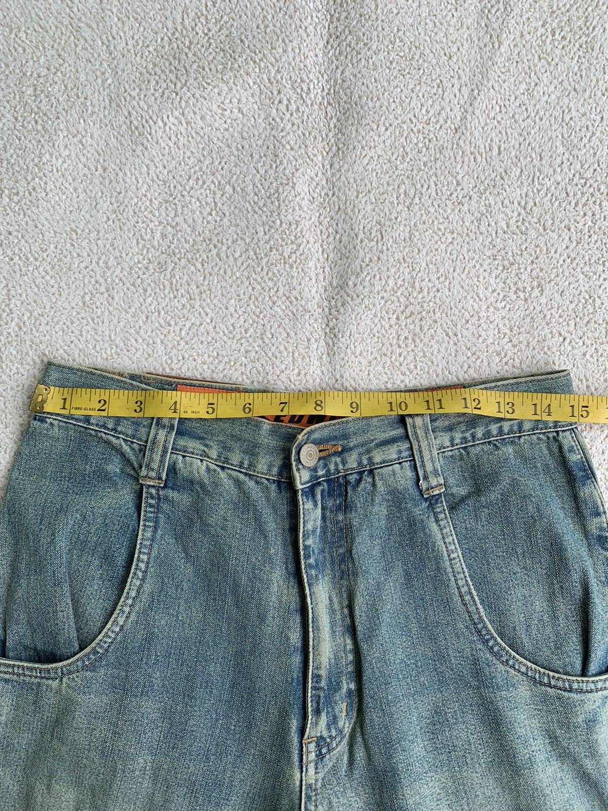 Edwin × Vintage Vintage Edwin Big Pocket Wide Leg Baggy Pants Size US 29 - 15 Thumbnail