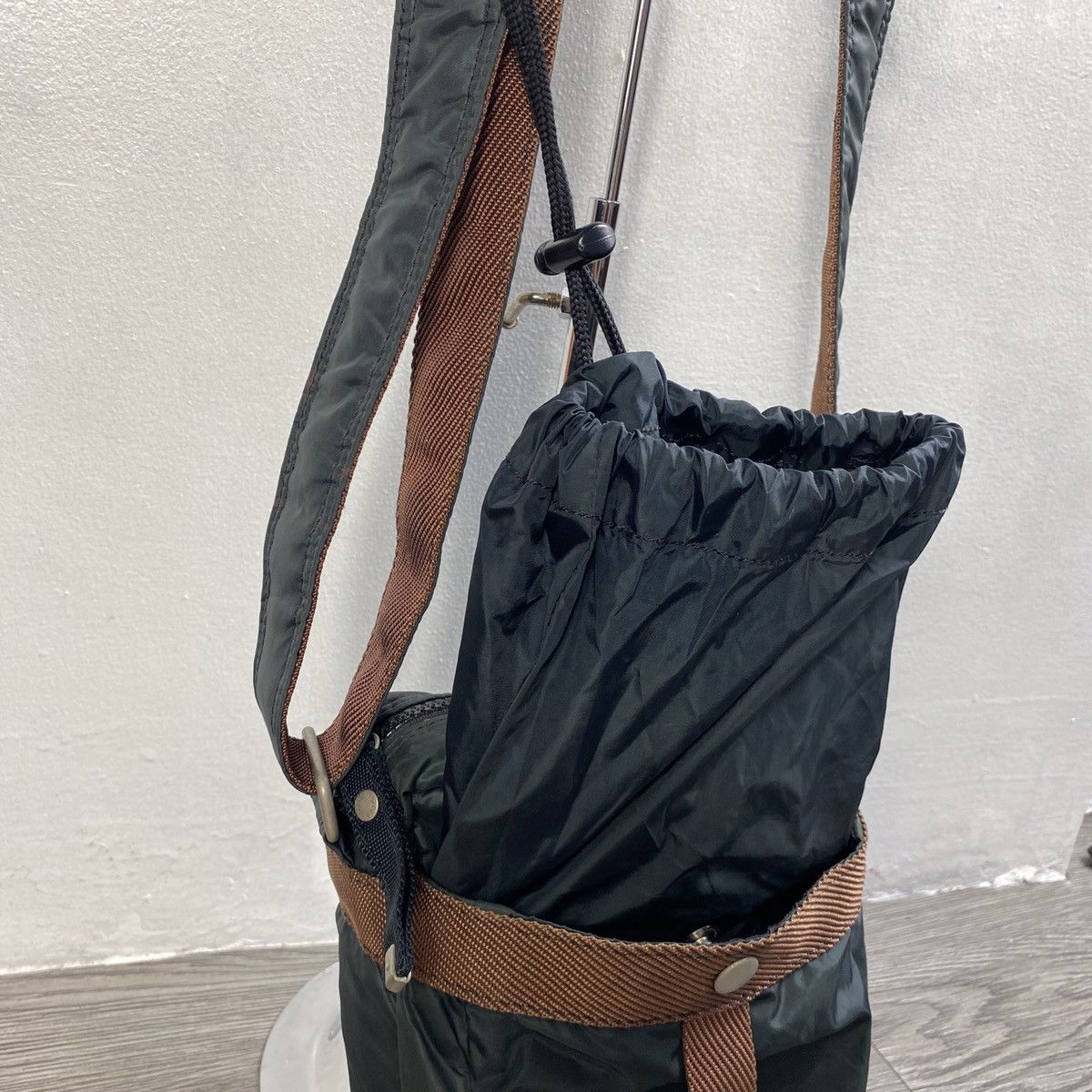 Y's × Yohji Yamamoto Y’ssacs Pour Tous Yohji Yamamoto Sling Bag Size ONE SIZE - 3 Thumbnail