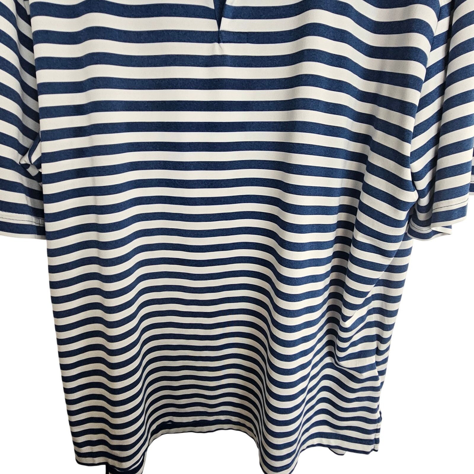 RLX Ralph Lauren Ralph Lauren RLX Striped Golf Polo Shirt XXL Active Athletic Size US XL / EU 56 / 4 - 3 Thumbnail