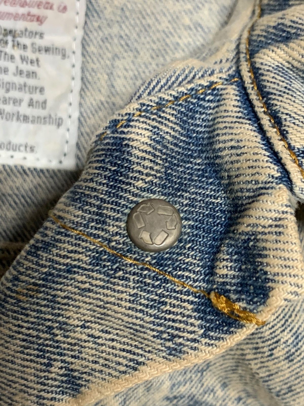 Maison Margiela Vintage Recycle Product Philosophy Handmade Tailored Jeans♻️ Size US M / EU 48-50 / 2 - 12 Thumbnail