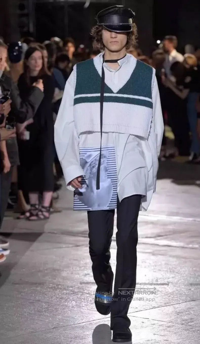 Raf Simons Raf Simons Size os 17ss knitted vest vest Size US XS / EU 42 / 0 - 1 Thumbnail