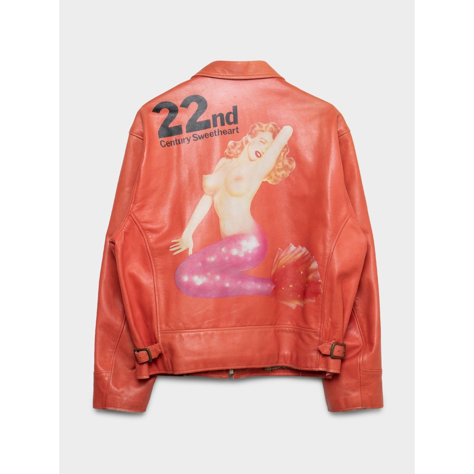 Yohji Yamamoto 23rd Century Sweetheart Mermaid Leather