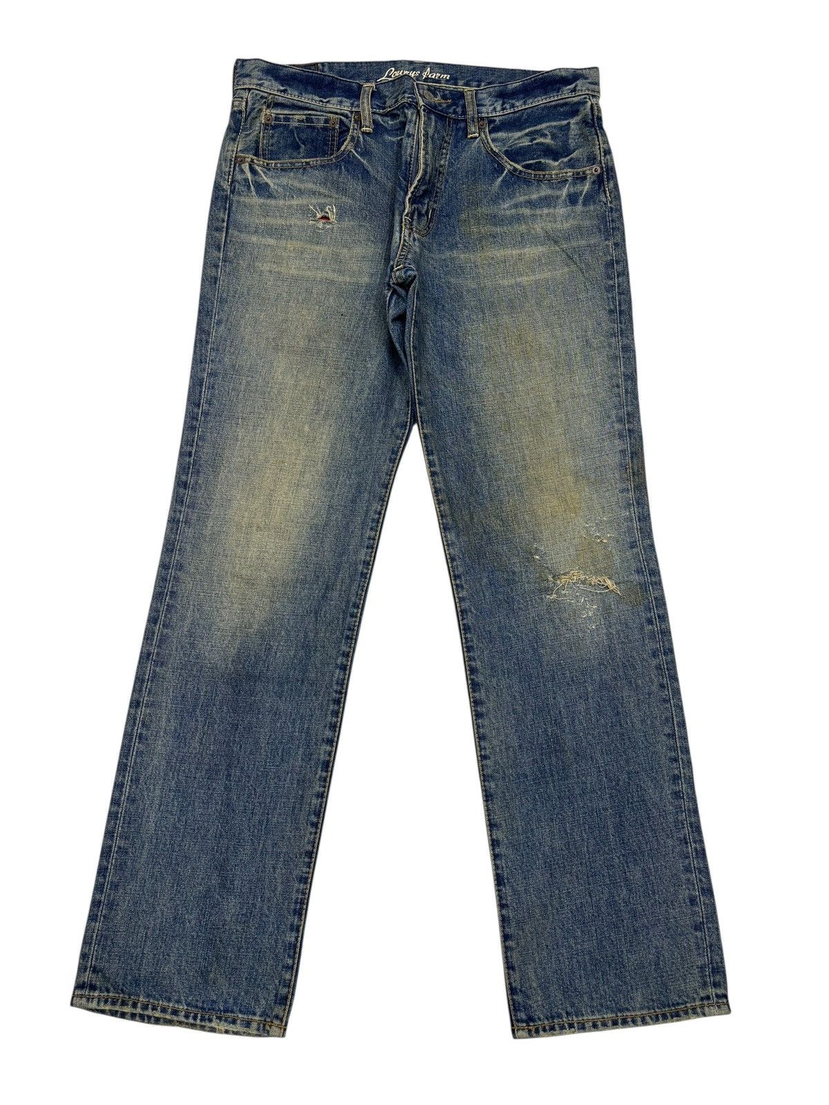 Kapital Vintage Lowrys Farm Rusty Denim Jeans Size US 34 / EU 50 - 7 Thumbnail
