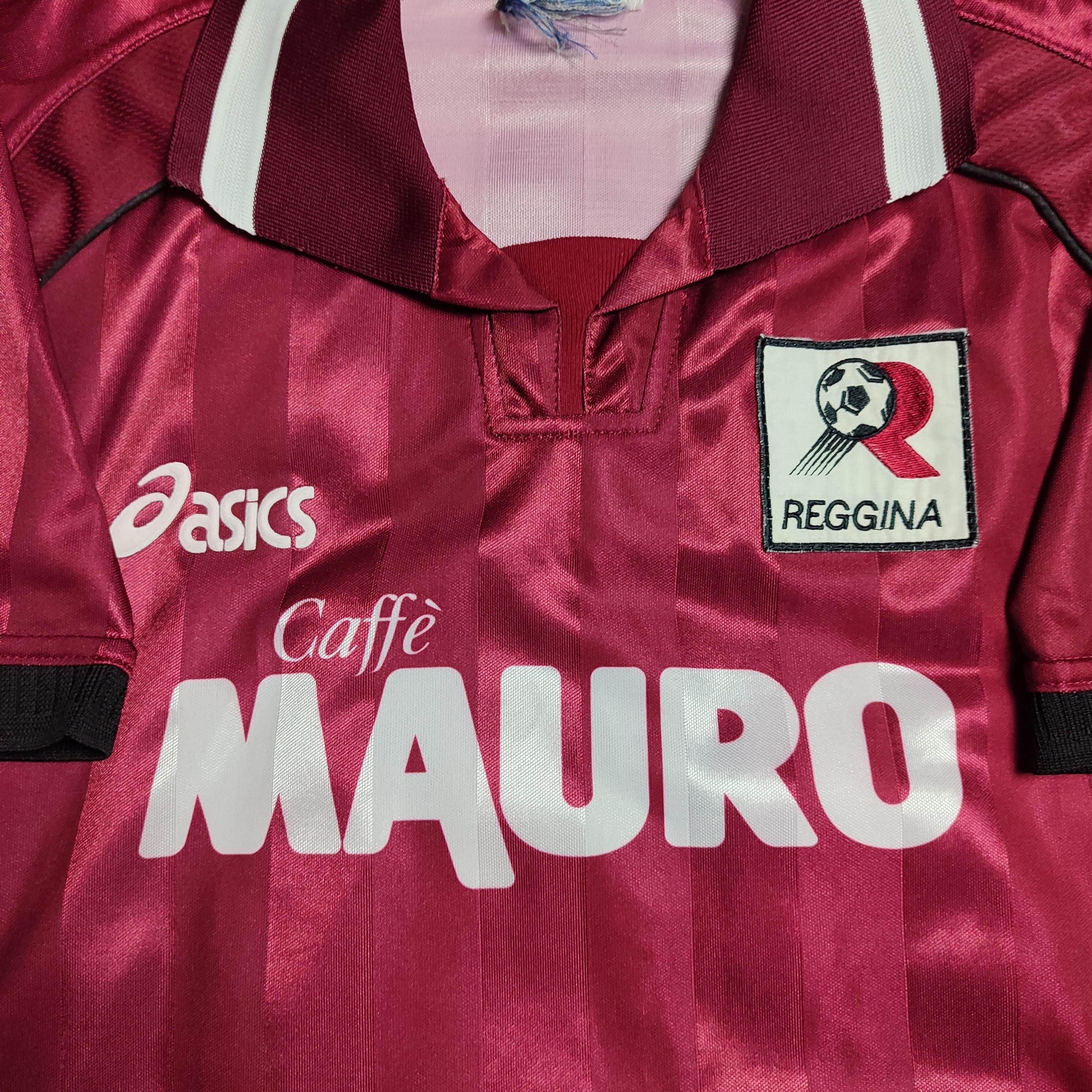 Asics Reggina Home 2002-03 Nakamura #10 Soccer Jersey Size US M / EU 48-50 / 2 - 6 Thumbnail