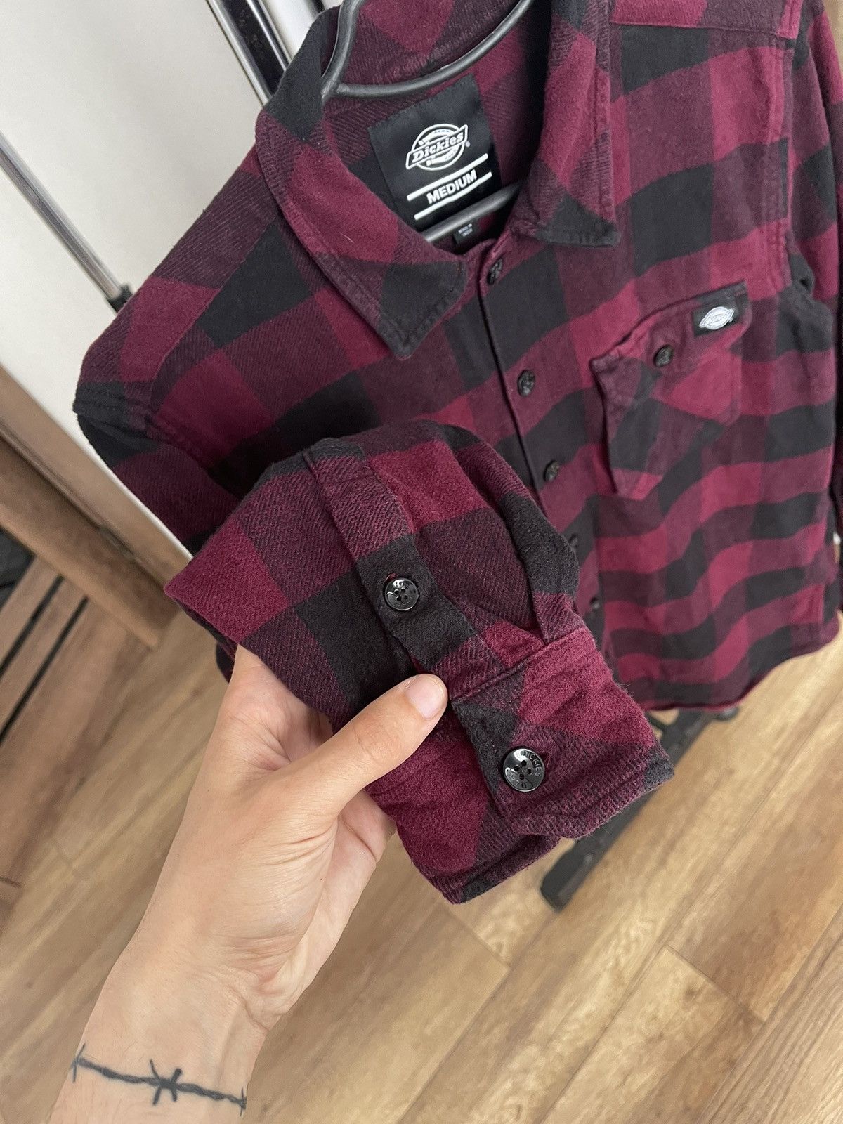 Other Dickies Flannel Checked Shirt Button Up Vintage Size US M / EU 48-50 / 2 - 8 Thumbnail
