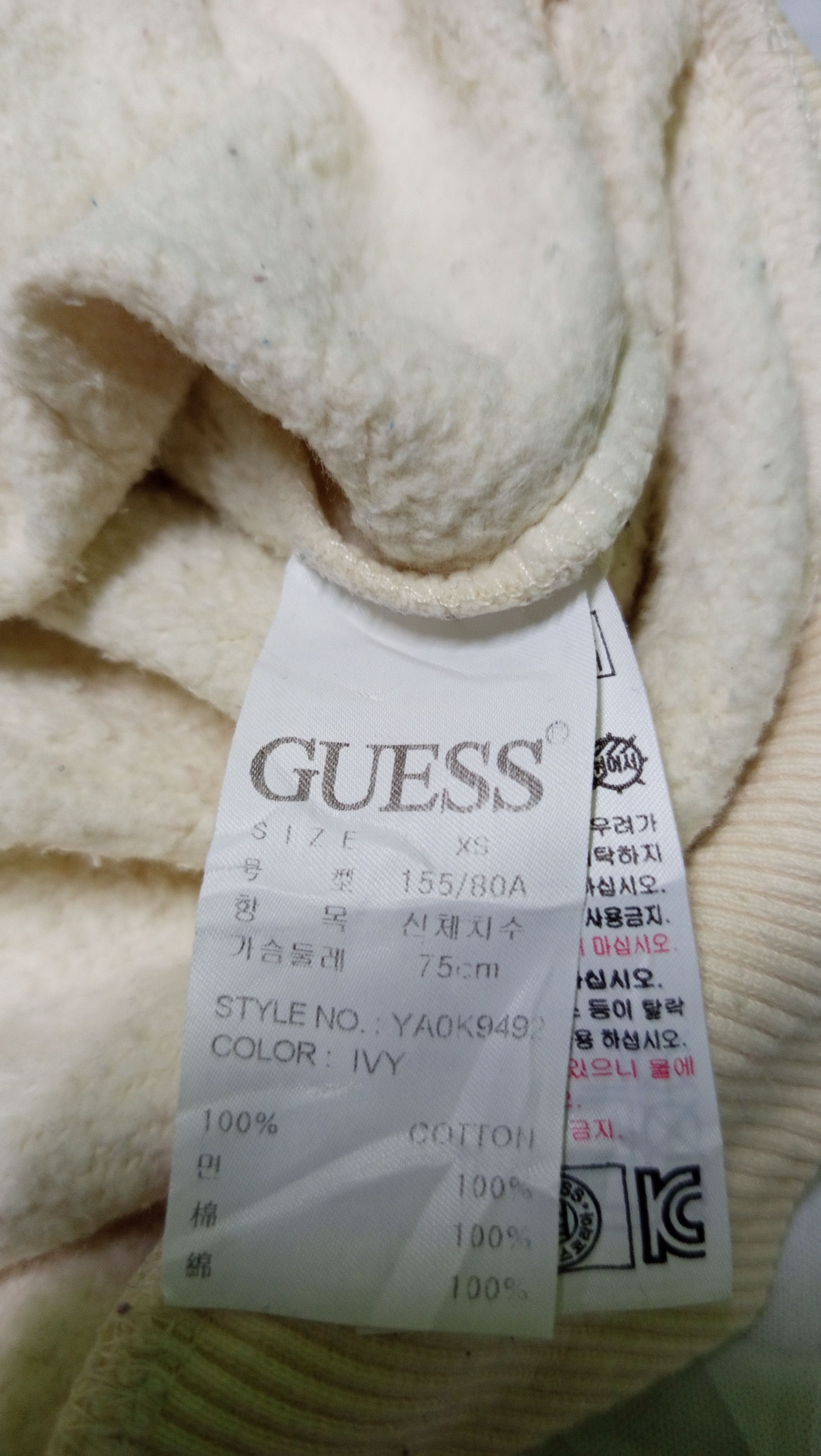 Guess Guess Zip Up Hoodie Size US XS / EU 42 / 0 - 4 Thumbnail