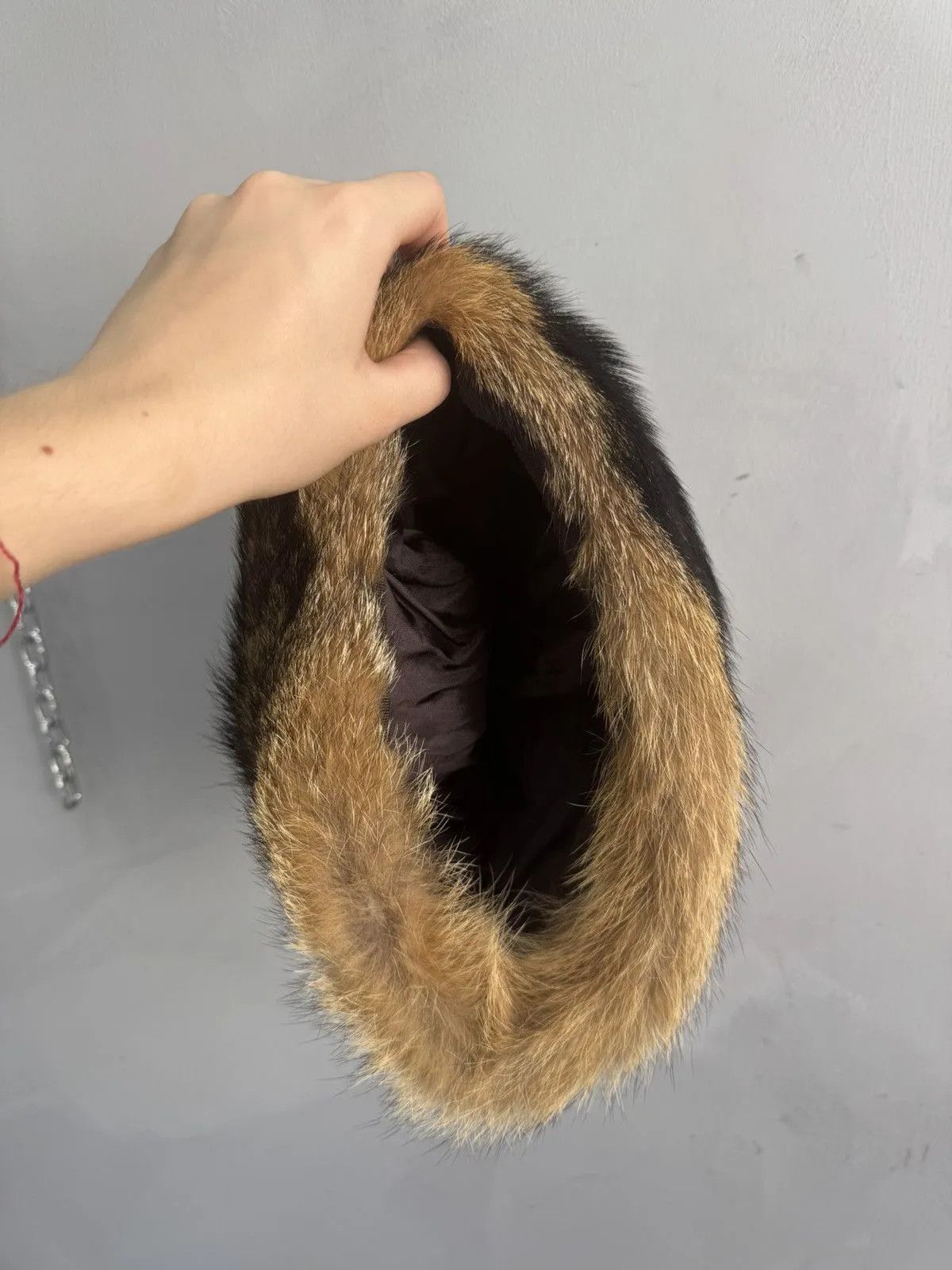 If Six Was Nine Vintage Ifsixwasnine Hat Japan LGB Style Avantgarde Fur Cap Size ONE SIZE - 7 Thumbnail
