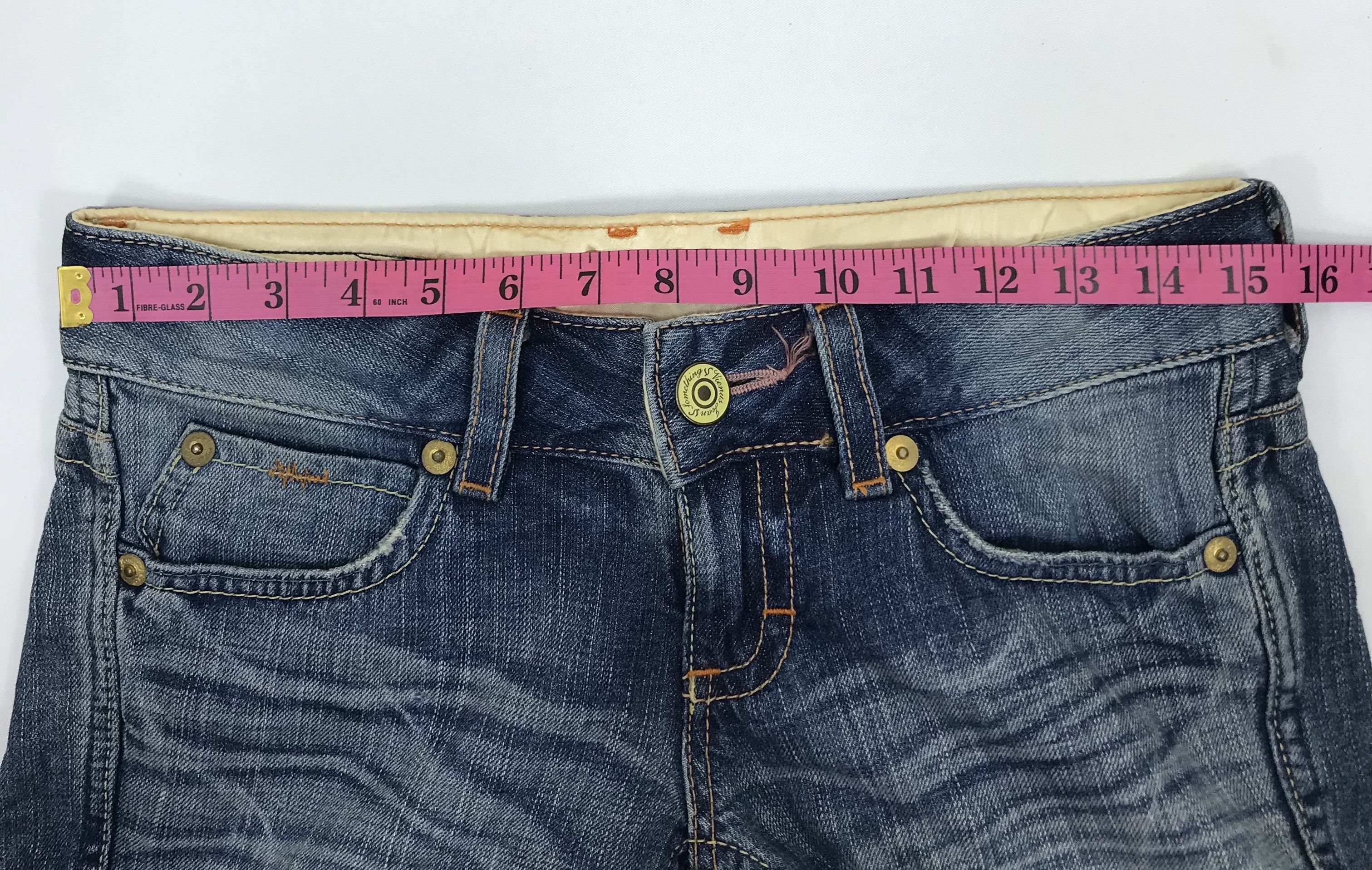 Edwin Vintage Edwin Blue Wash Flare Jeans Bell Bottom Denim Size 30" / US 8 / IT 44 - 14 Thumbnail