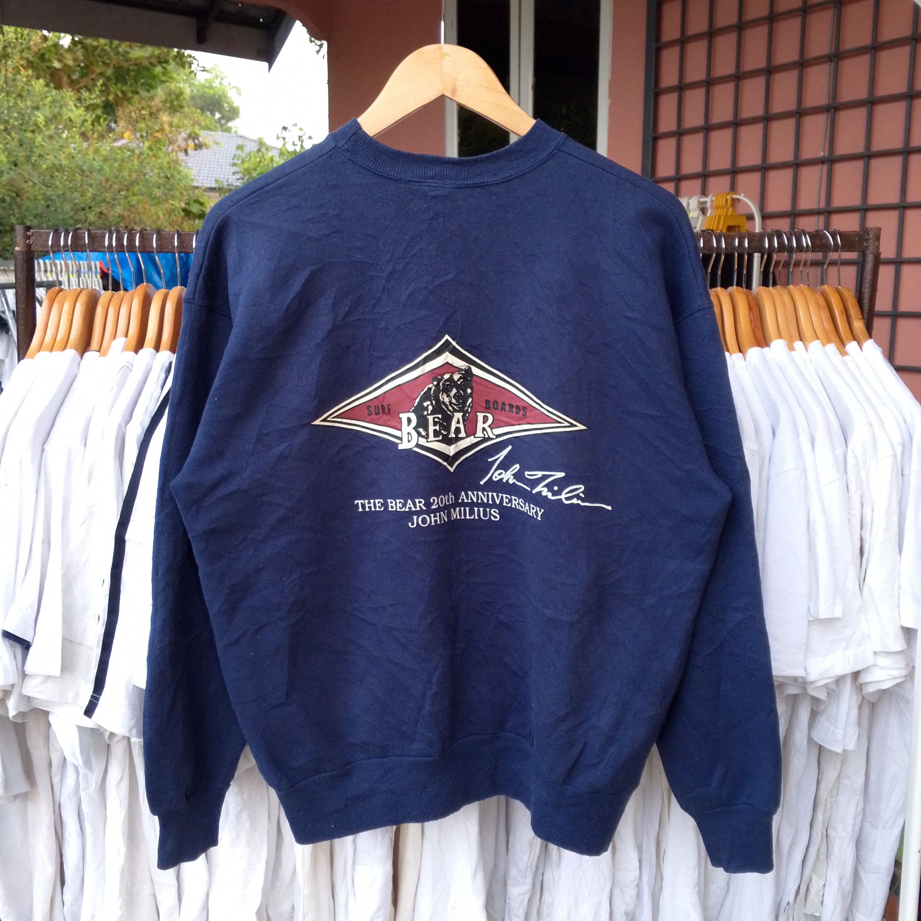 Vintage Vintage Bear Surf Boards Sweatshirt Size US M / EU 48-50 / 2 - 1 Thumbnail