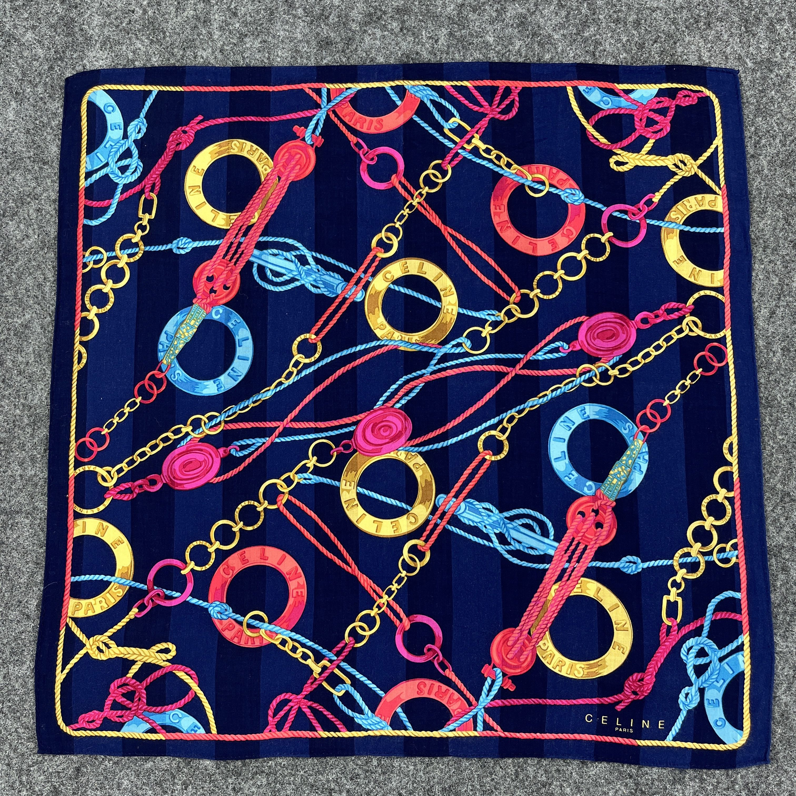 Celine Celine Handkerchief / Bandana / Neckerchief B251 Size ONE SIZE - 1 Thumbnail