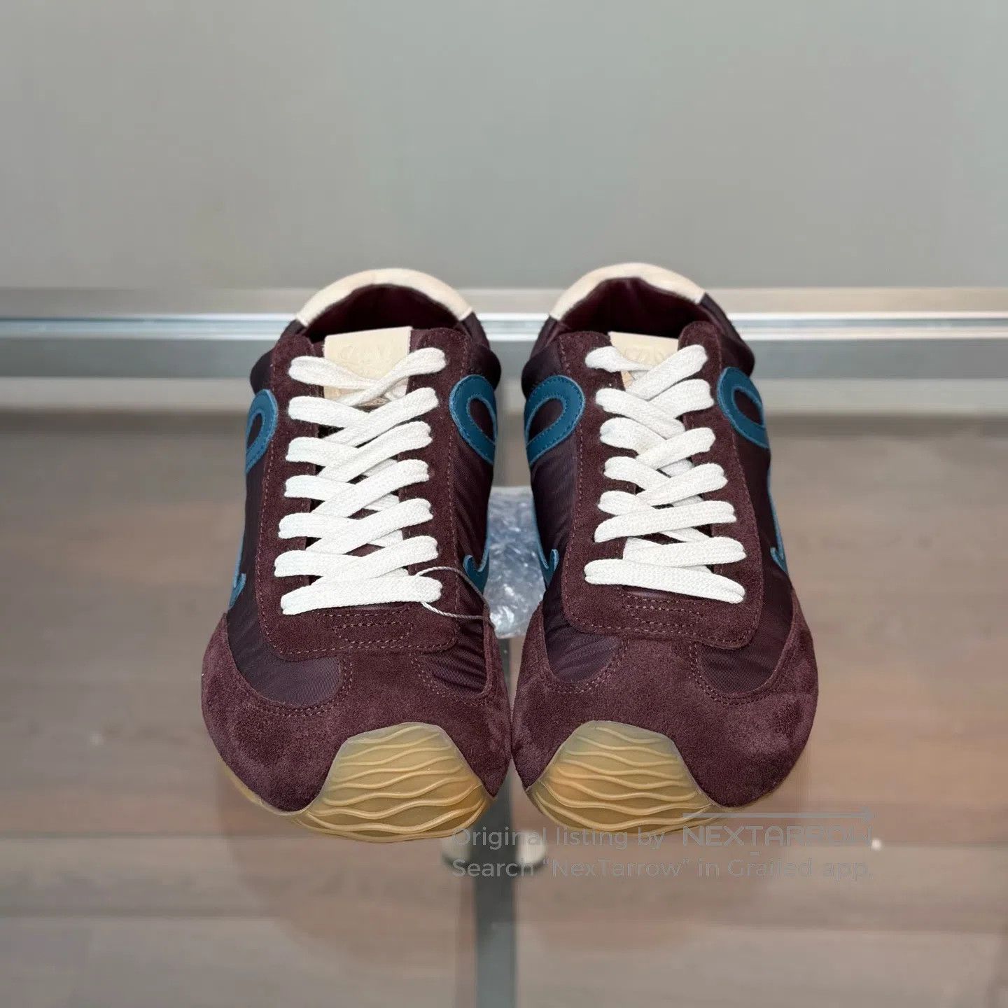 Loewe Loewe Nylon and Cow Leather Ballet Runner 2.0 Women's Spor Size US 6.5 / IT 36.5 - 5 Thumbnail