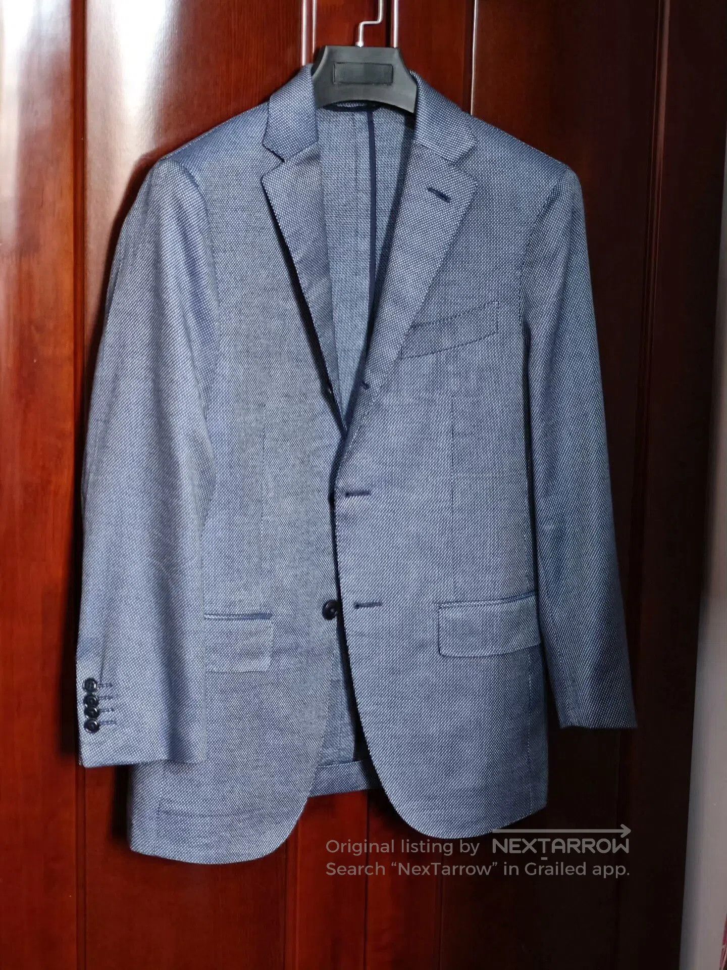 Ermenegildo Zegna Zegna Italian Cotton Cashmere Blend Suit. Size US S / EU 44-46 / 1 - 1 Thumbnail