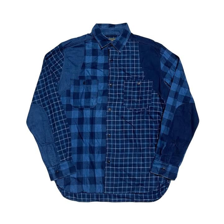 Nigel Cabourn Nigel Cabourn Crazy Medical Shirt Size US L / EU 52-54 / 3 - 3 Thumbnail