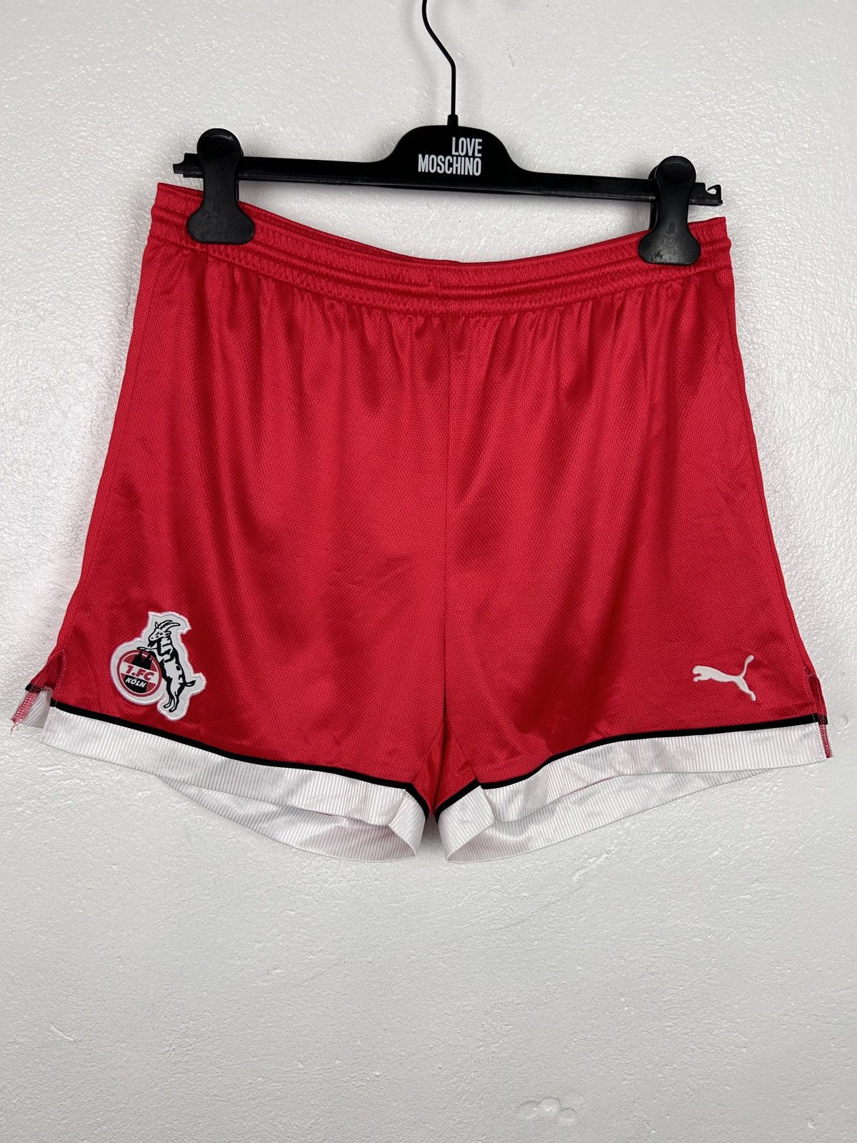 Puma 90s Vintage Puma 1. FC Koln Home Kit Soccer Football Shorts Size US 34 / EU 50 - 1 Thumbnail