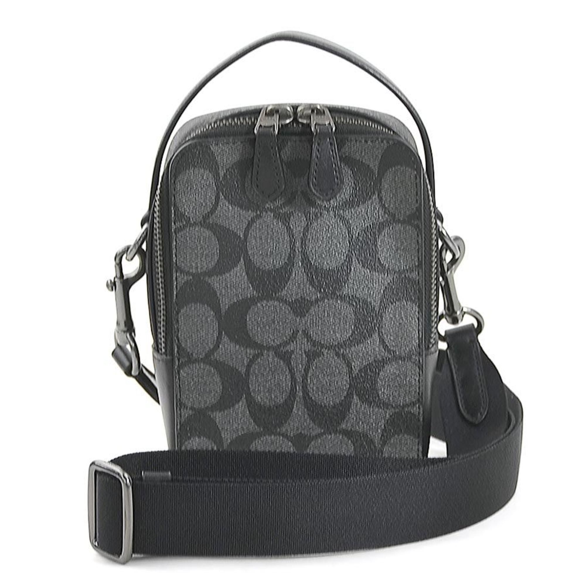 Coach Coach shoulder bag signature leather black men's h30793k Size ONE SIZE - 1 Thumbnail