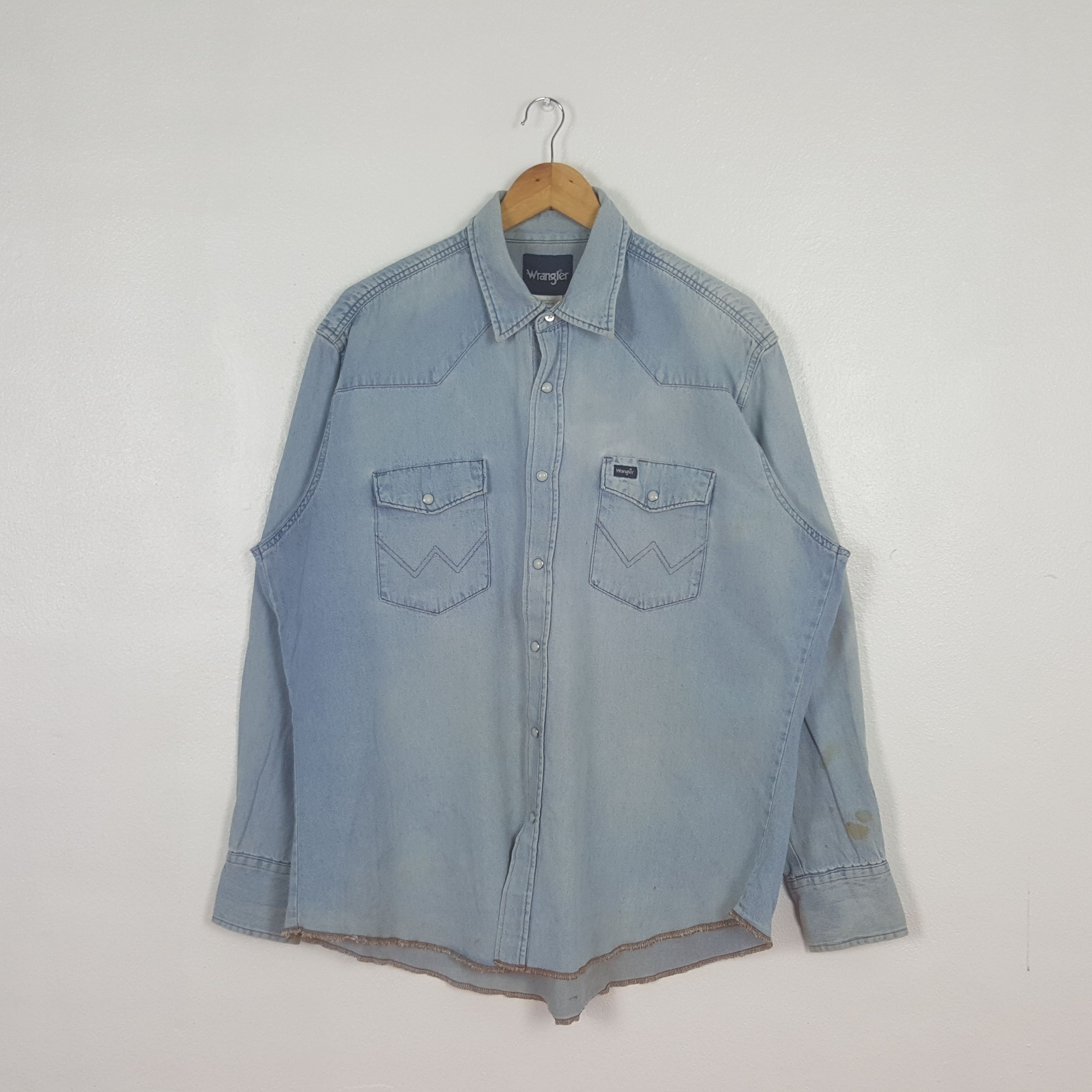 Sugar Cane Vintage Sugar Cane Japanese Brand Denim Shirt Button Up Size US L / EU 52-54 / 3 - 1 Thumbnail