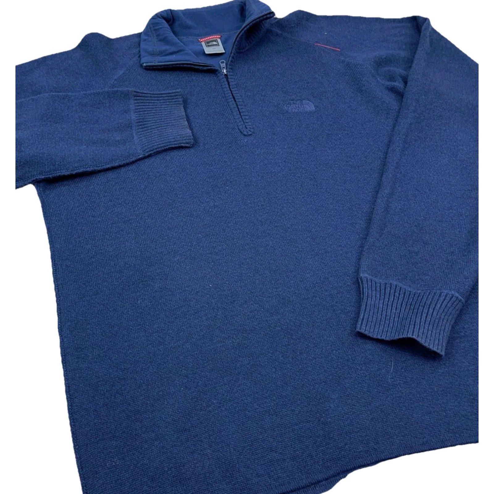 The North Face The North Face Sweater Men M Blue Pullover 1/4 Zip Micro Fleece Lined Navy Size US M / EU 48-50 / 2 - 3 Thumbnail