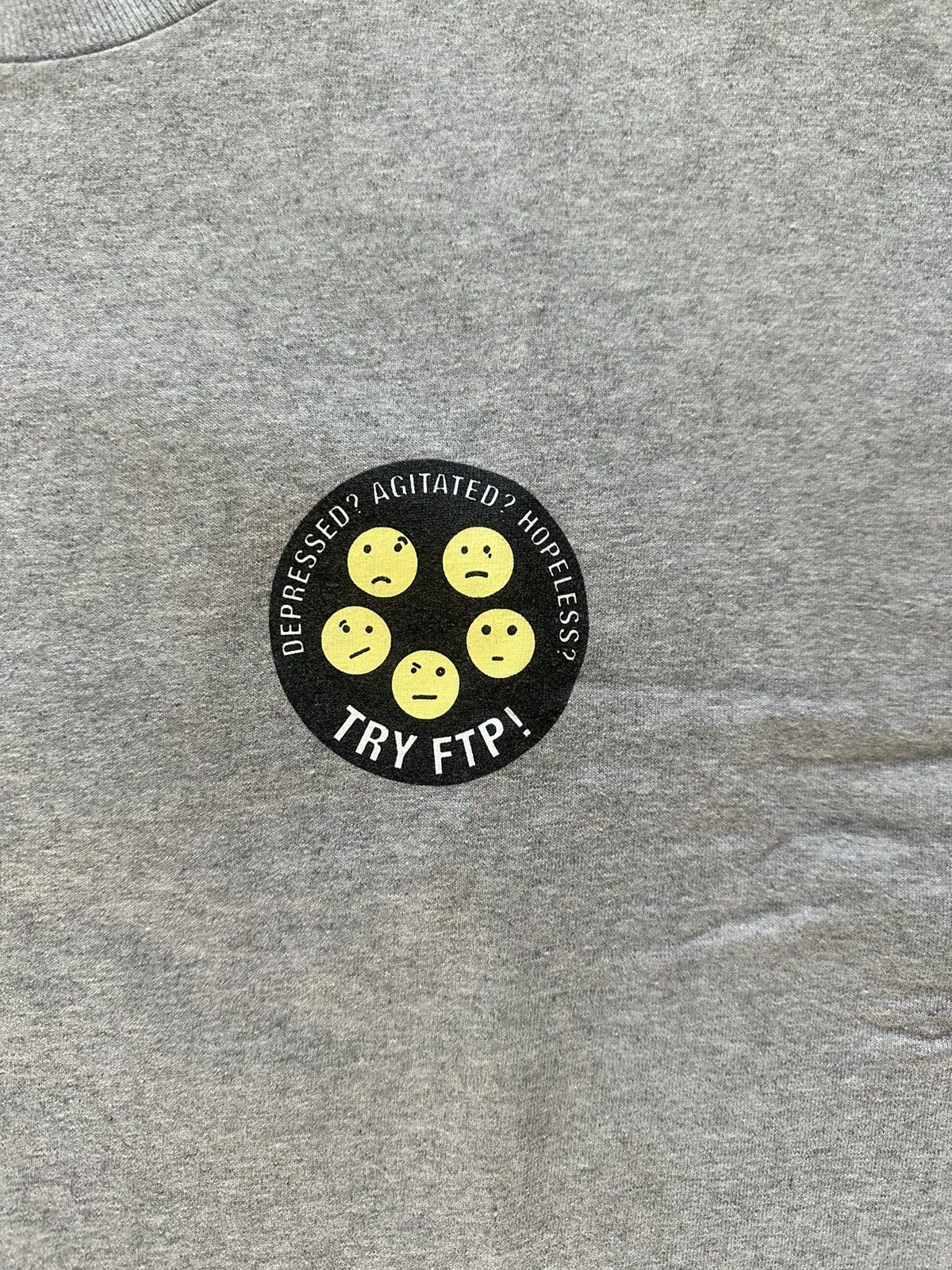 Fuck The Population FTP DEPRESSION TEE Size US L / EU 52-54 / 3 - 4 Thumbnail