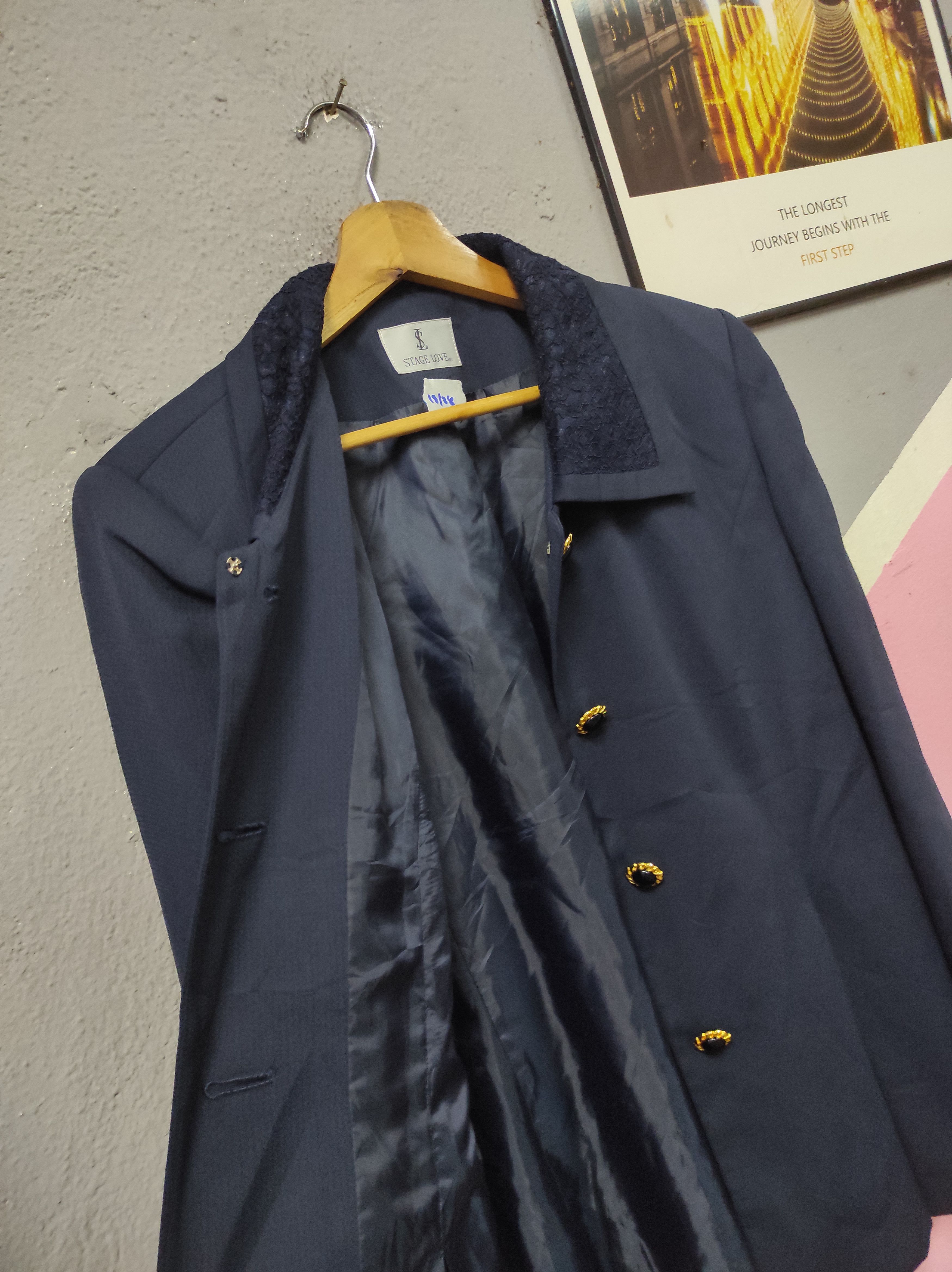 Japanese Brand STAGE LOVE COAT JACKET Size S / US 4 / IT 40 - 3 Thumbnail