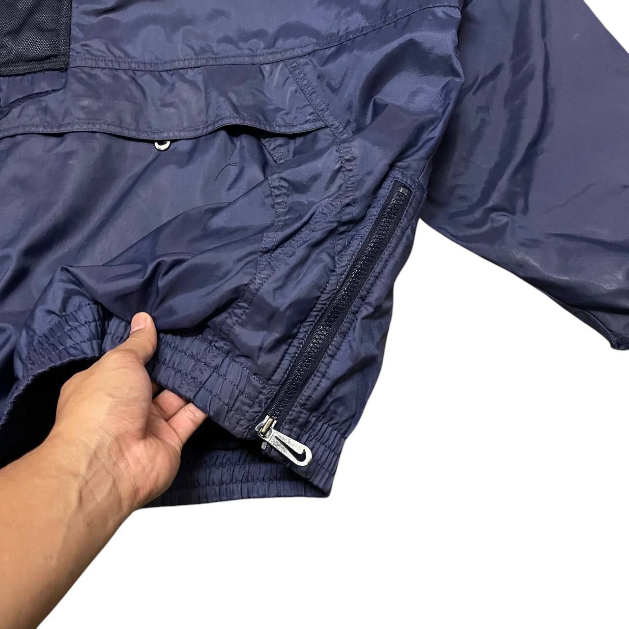 Nike Vintage 90’s Nike Big Swoosh Anorak Jacket Size US XXL / EU 58 / 5 - 9 Thumbnail