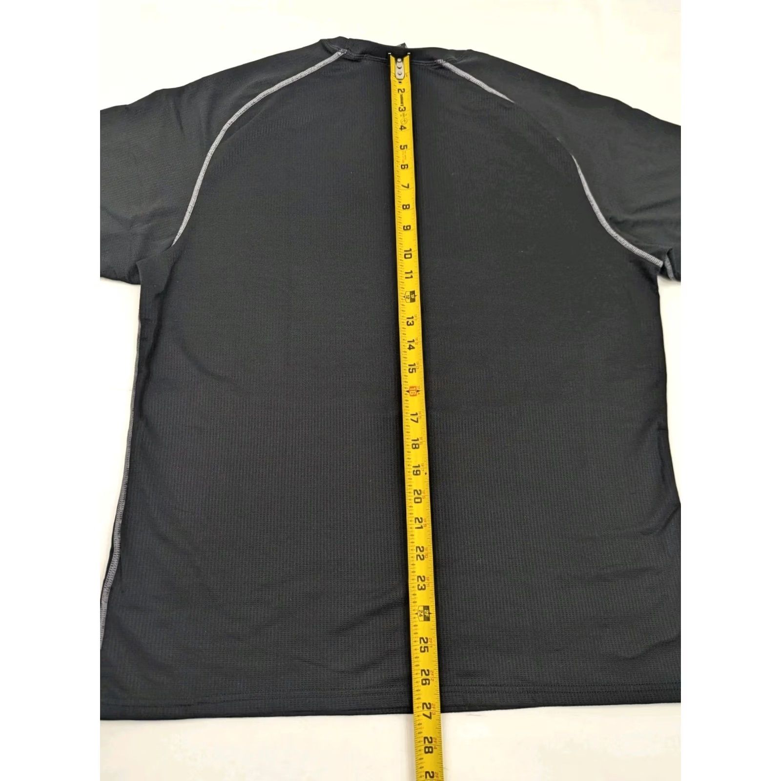 Nike Nike Dri-Fit Sphere Dry Waffle Training Running Shirt Men M Black Crew Nk Size US M / EU 48-50 / 2 - 7 Thumbnail