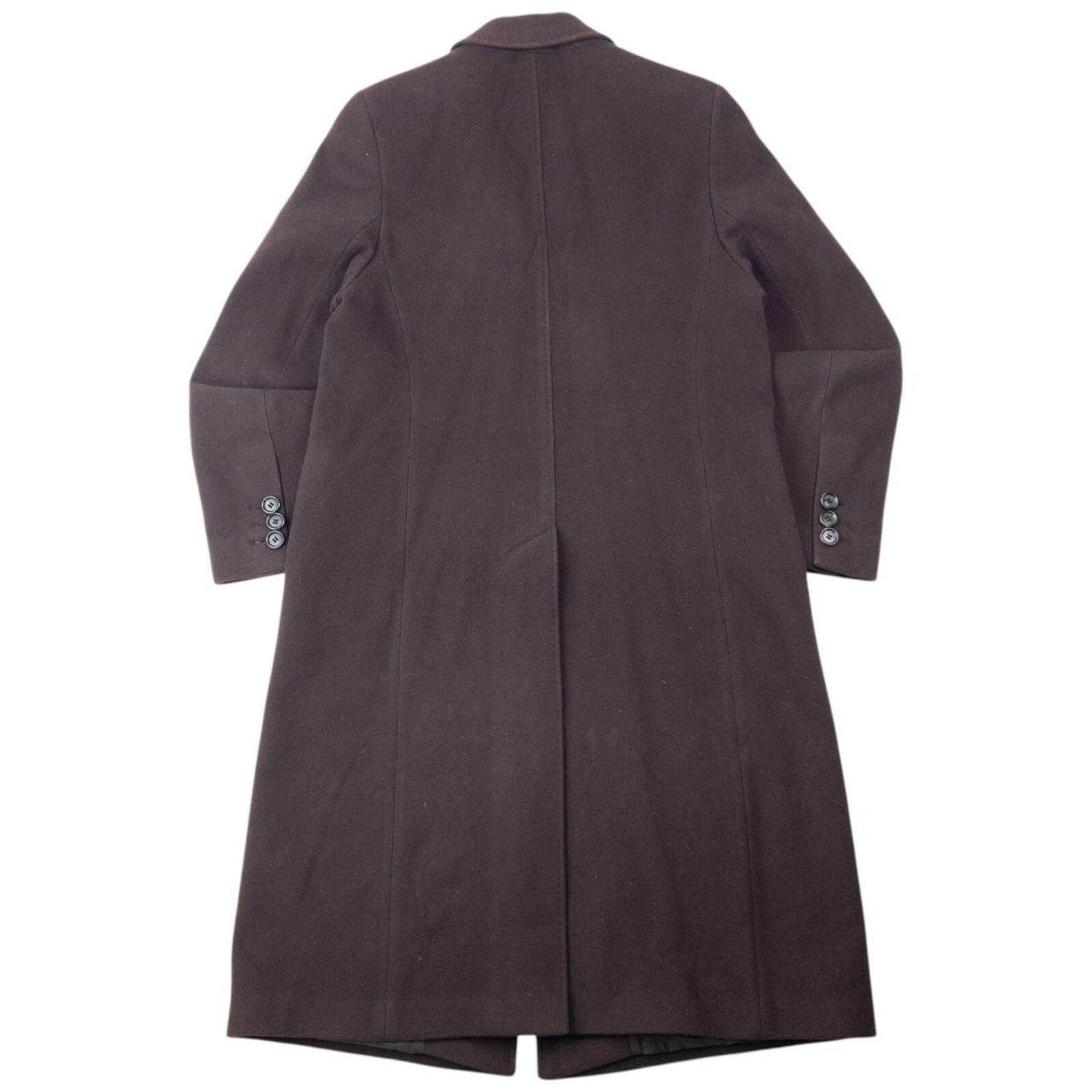 Burberry Vintage 2000s Burberry Cashmere Longline Jacket Womens XL Size XL / US 12-14 / IT 48-50 - 2 Thumbnail
