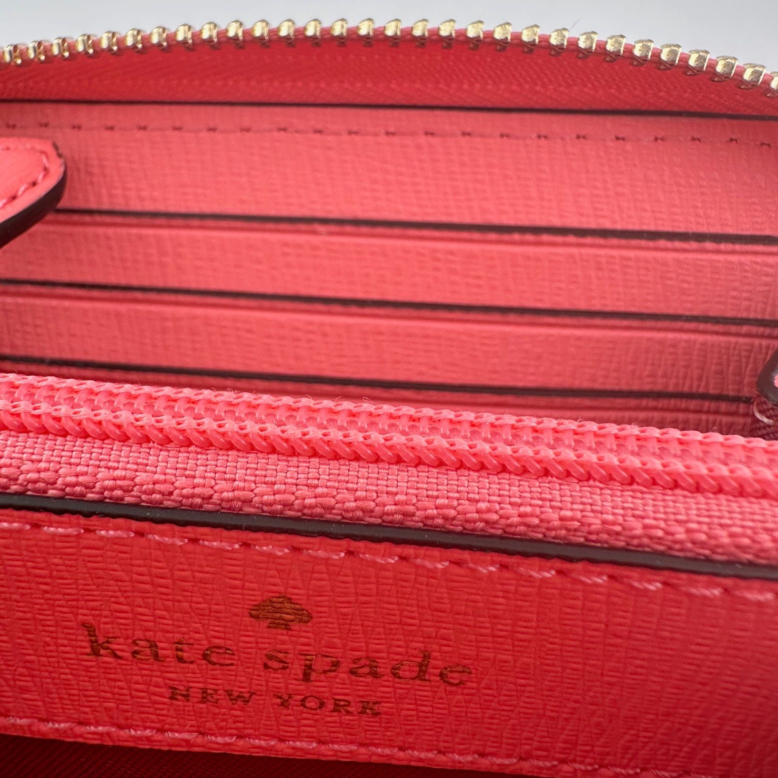 Kate Spade Kate Spade Pink Multi Pocket Compact Zip Wallet Size ONE SIZE - 11 Thumbnail