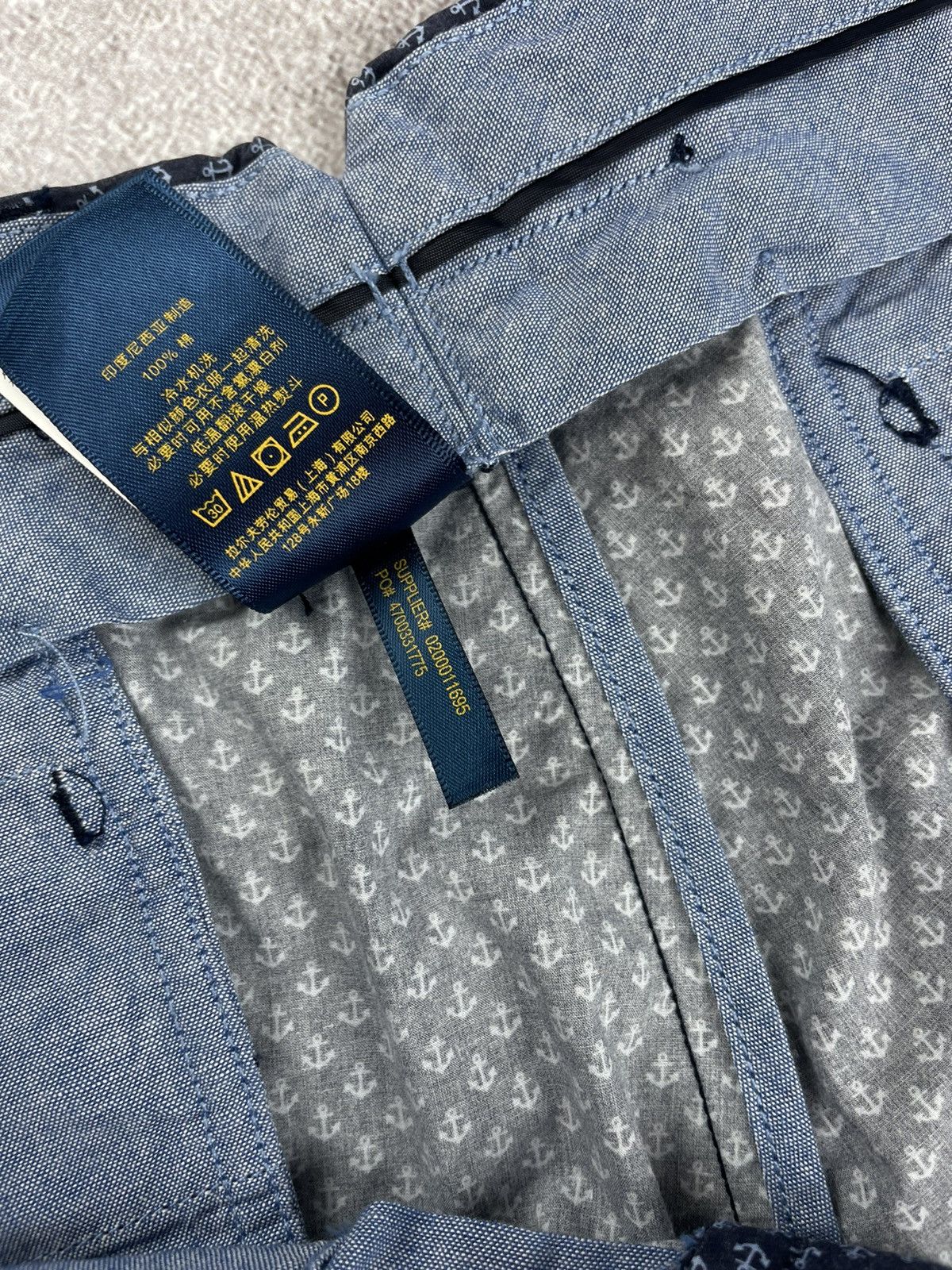 Designer × Polo Ralph Lauren × Ralph Lauren Polo Ralph Lauren Printed Chink Trousers Pants Size US 32 / EU 48 - 10 Thumbnail